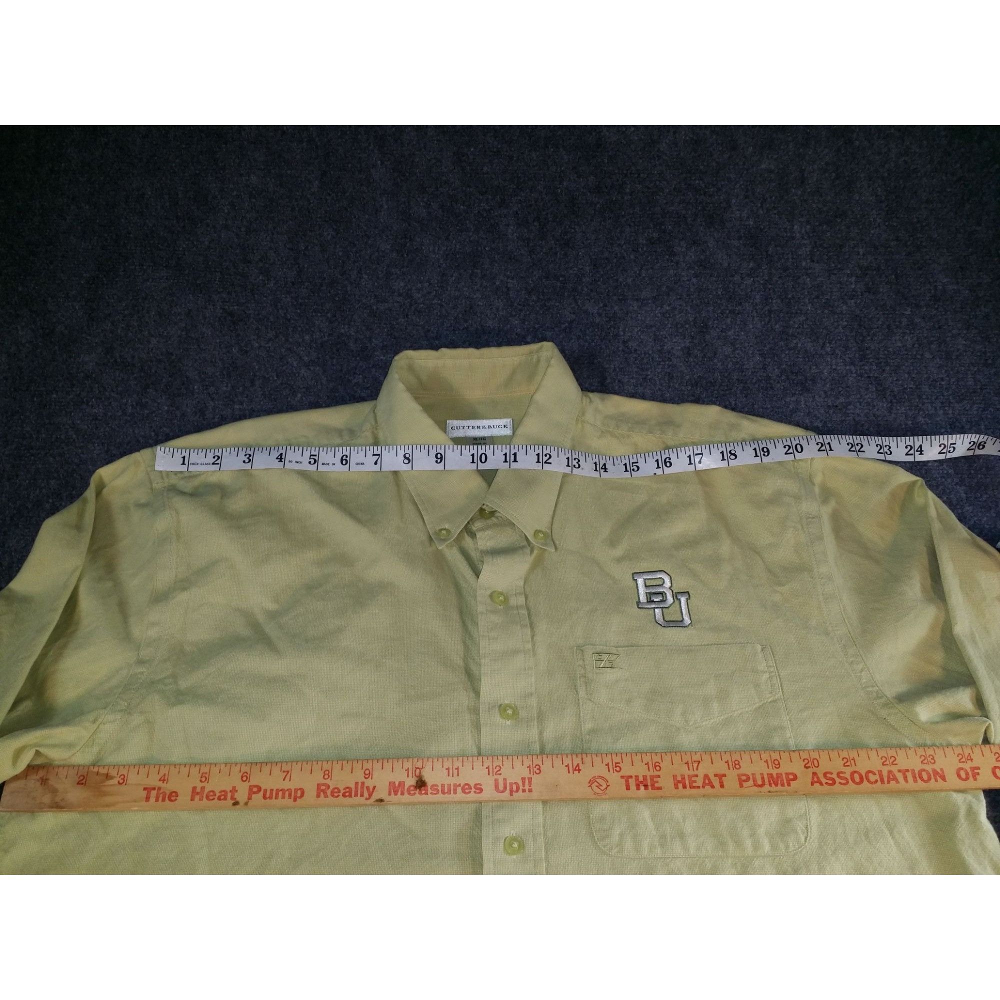 NCAA Baylor Bears Button Up Shirt Men Sz XL Cutter & Buck NCAA Wo Size US XL / EU 56 / 4 - 4 Thumbnail
