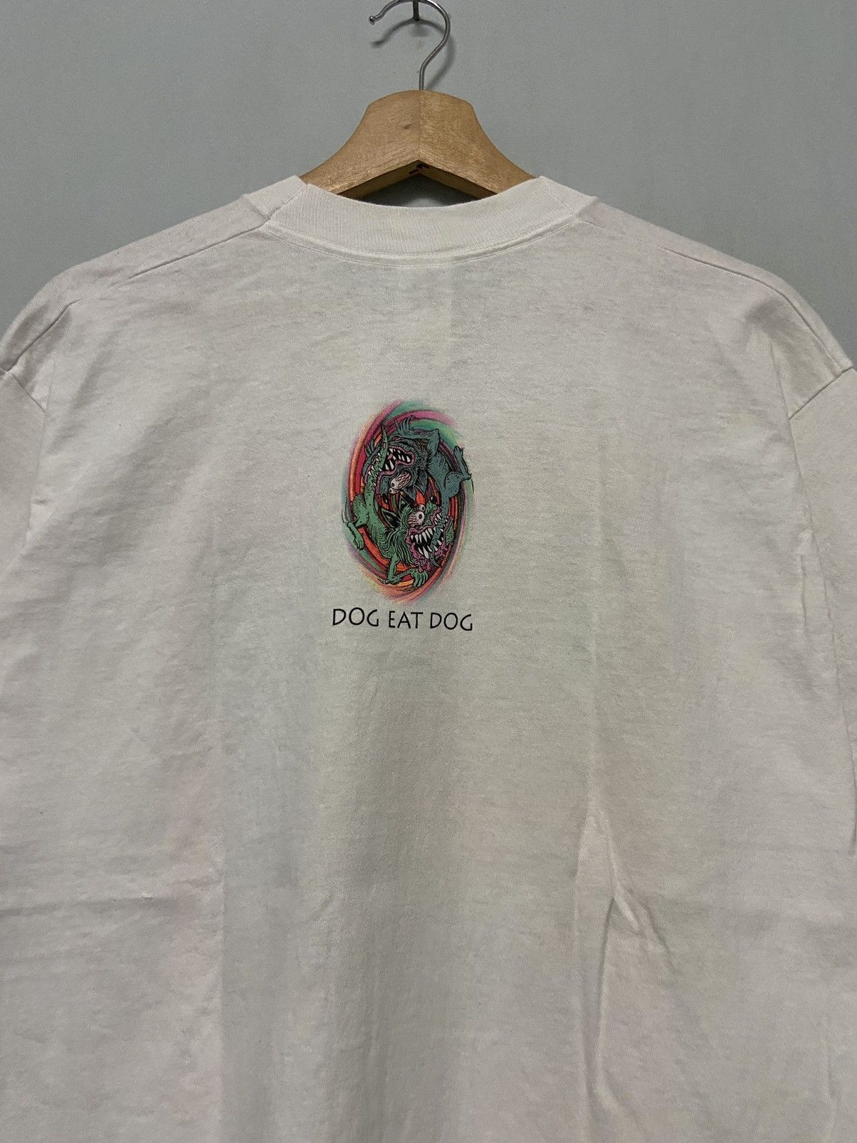 Vintage Vintage 90s Homegrown Weedies Dog Eat Dog Ganja Weed Promo Size US L / EU 52-54 / 3 - 2 Thumbnail