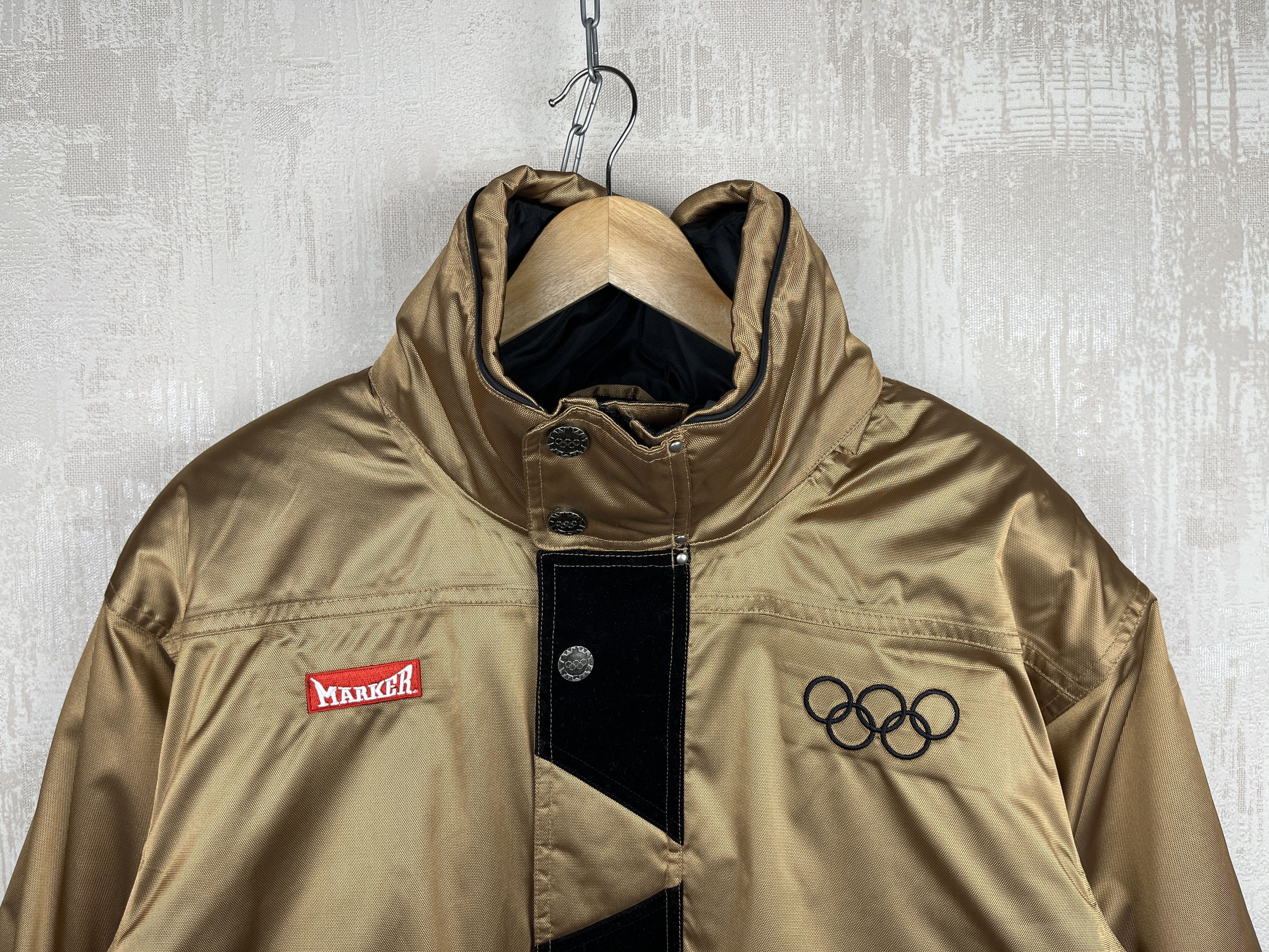 Market × USA Olympics × Vintage Vintage Olympics Games Big Logo Marker Winter Jacket Size US XS / EU 42 / 0 - 8 Thumbnail