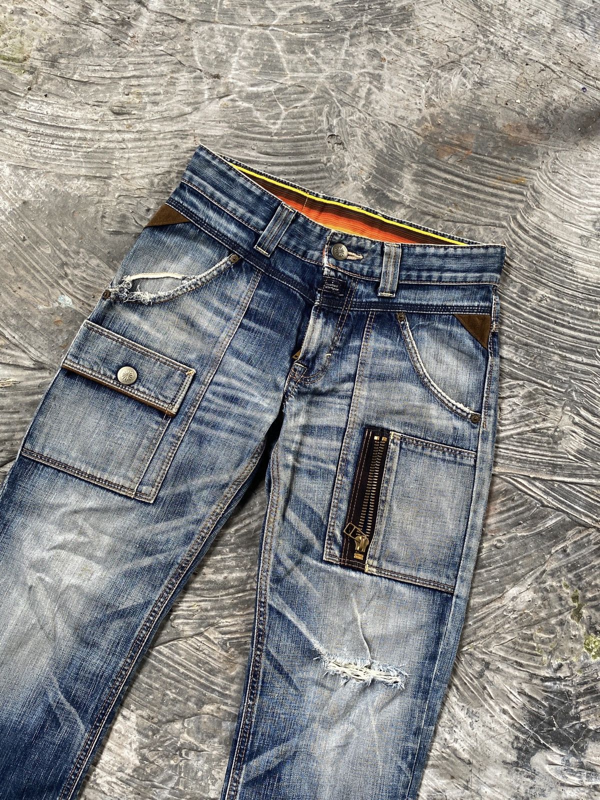 Edwin 💥Last Drop 💥Edwin Bushpant BlueTrip Pant Jeans Made in Japan Size US 31 - 4 Thumbnail