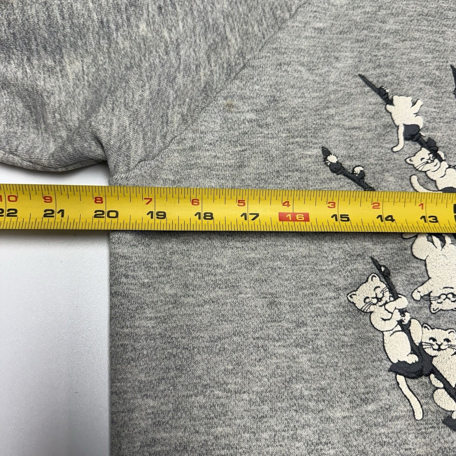 Vintage Vintage 80s California Cat Sweatshirt Womens Large Gray Crew Size L / US 10 / IT 46 - 14 Thumbnail