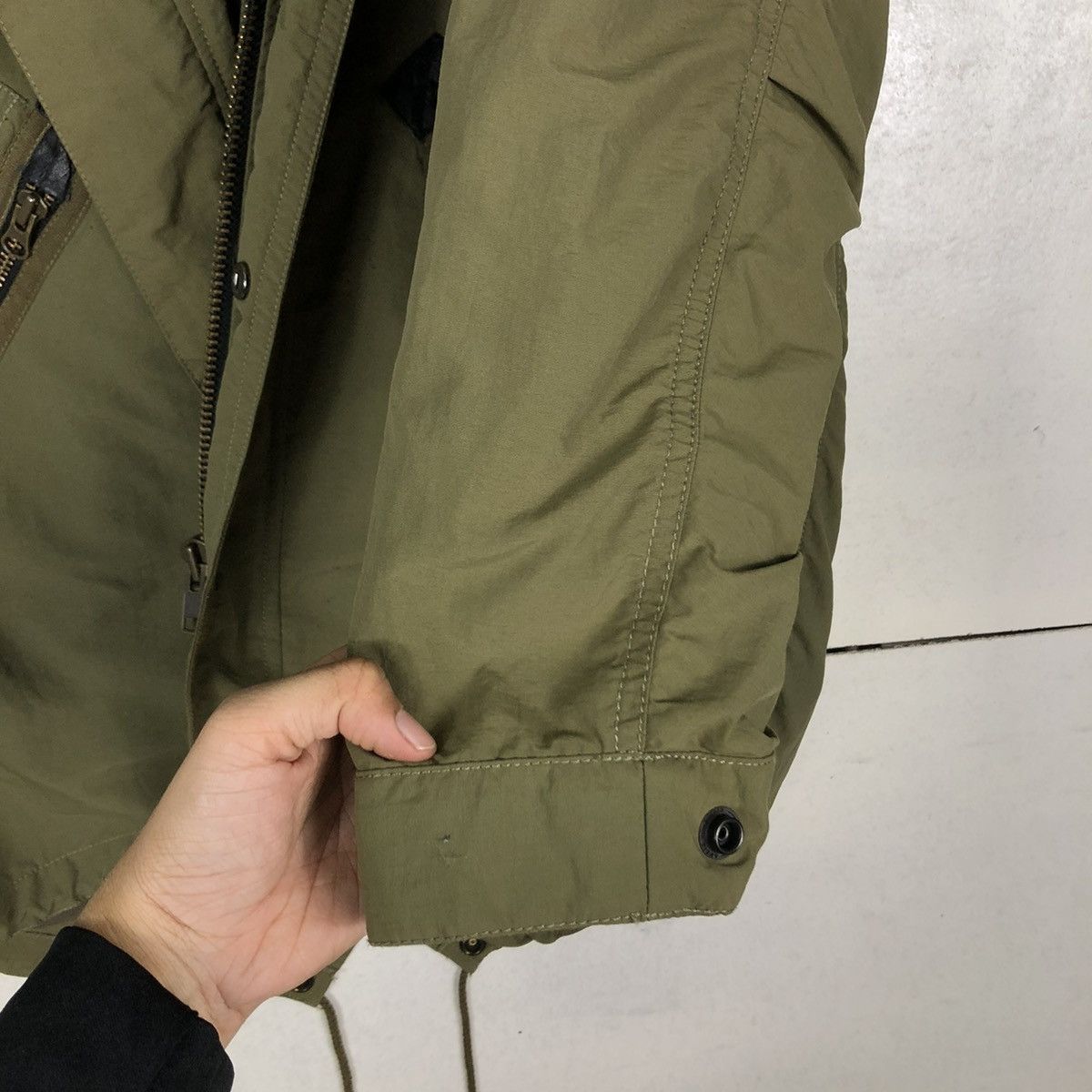 Japanese Brand 🔥VINTAGE LONG JACKET BIKER BONDAGE BAGARCH CROSS BIG LOGO Size US L / EU 52-54 / 3 - 16 Thumbnail