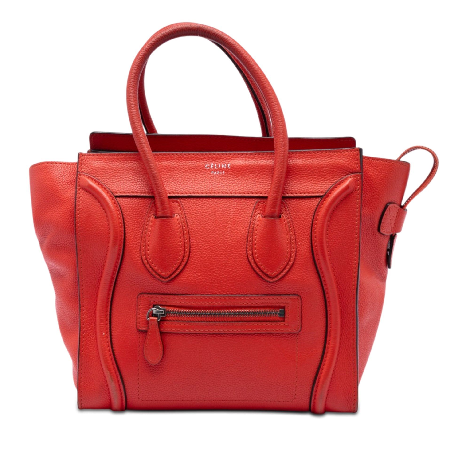 Celine Micro Leather Luggage Tote Size ONE SIZE - 1 Thumbnail