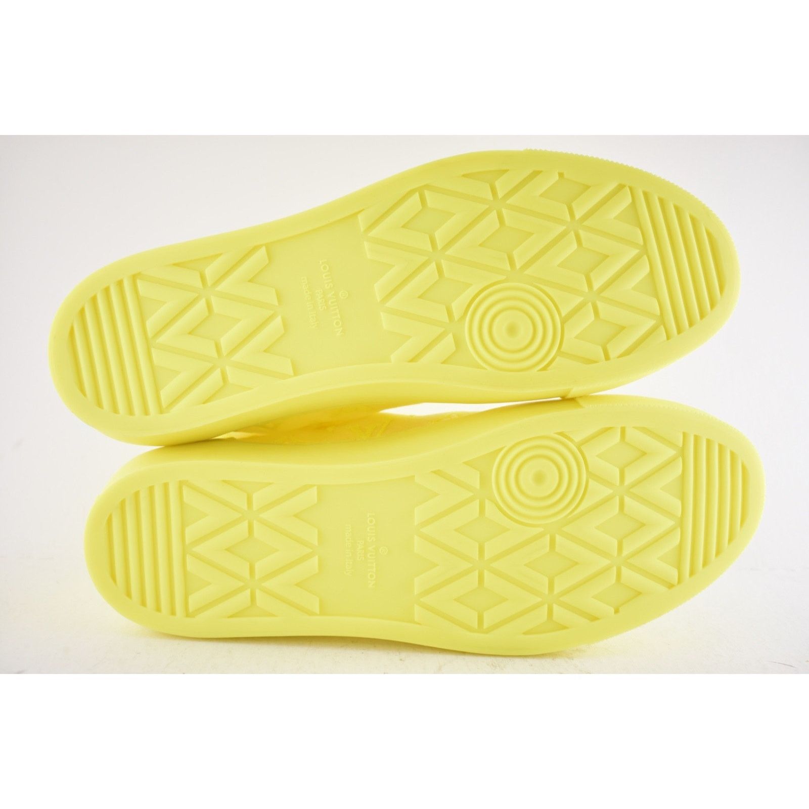 Louis Vuitton Louis Vuitton Luxembourg Tattoo Yellow Monogram High Top Size US 10 / EU 43 - 13 Thumbnail