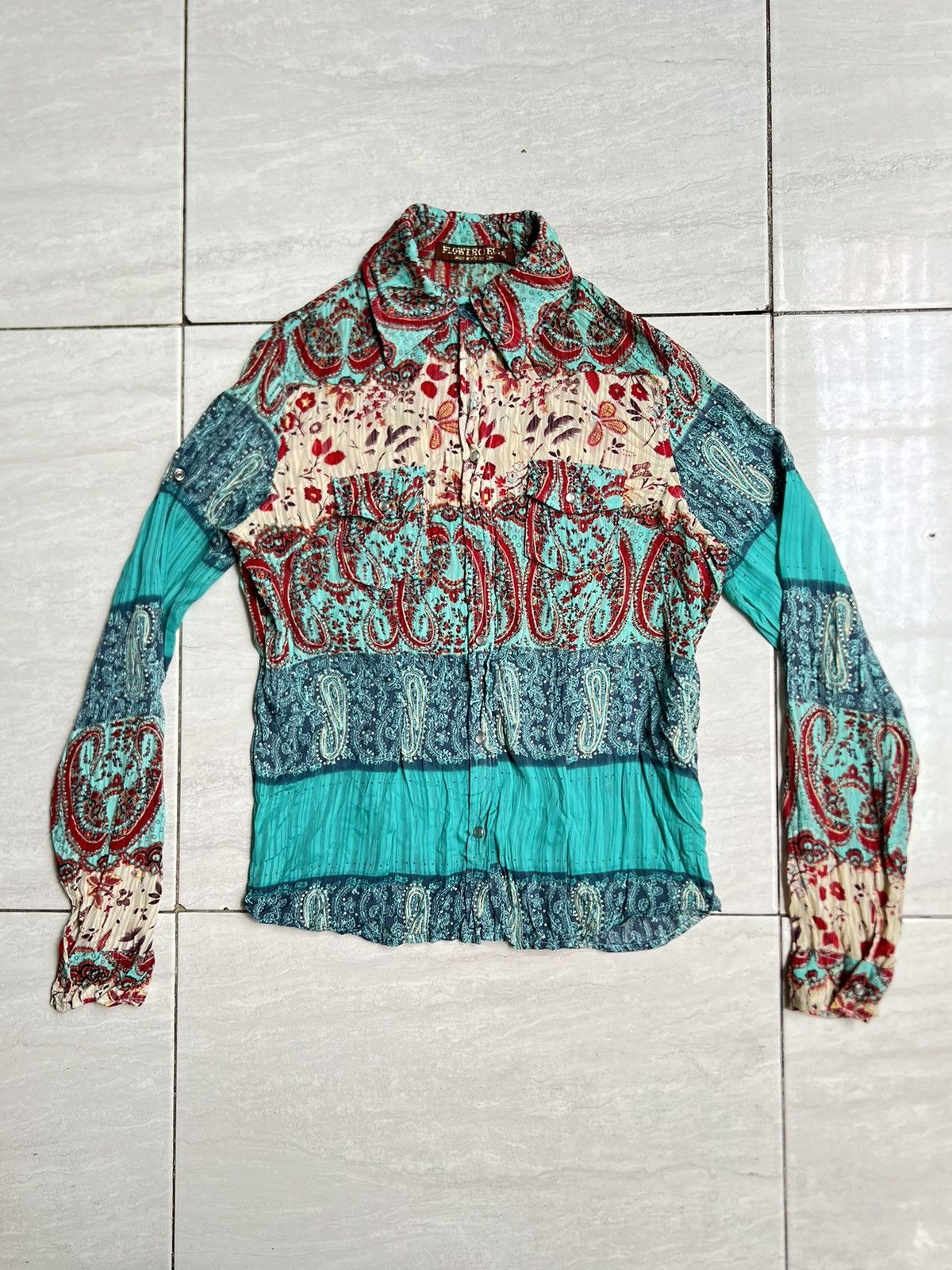 Other Flower Circle Nau Waleno Lei Shirt Size US XS / EU 42 / 0 - 6 Thumbnail