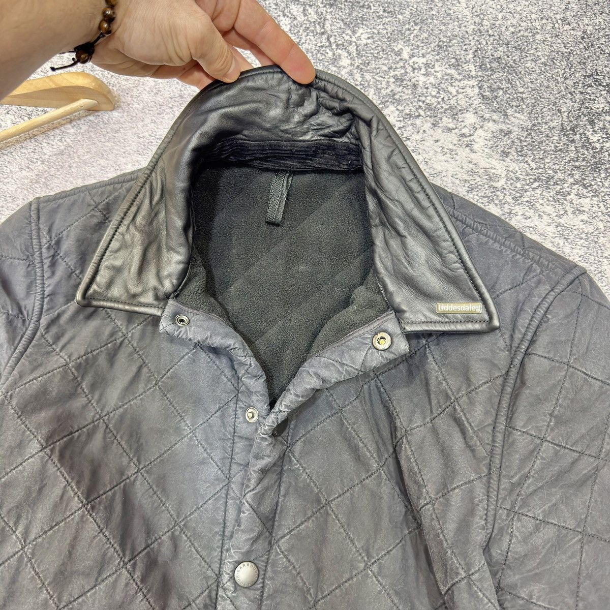 Barbour Barbour Liddesdale Polarquilt Leather M size Size US M / EU 48-50 / 2 - 7 Thumbnail