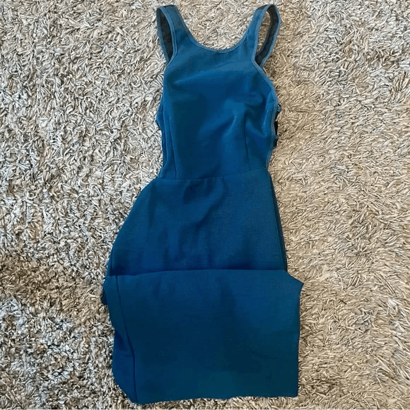 BEC + BRIDGE Bec & Bridge Blue Buckle Midi Dress Size XS / US 0-2 / IT 36-38 - 4 Thumbnail