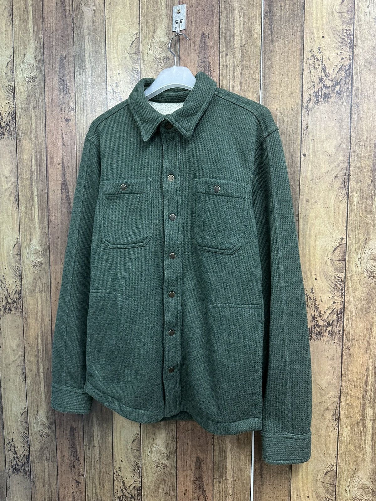 L.L. Bean Vintage 80s LL Bean Fleece Flannel Z40 Size US S / EU 44-46 / 1 - 2 Thumbnail