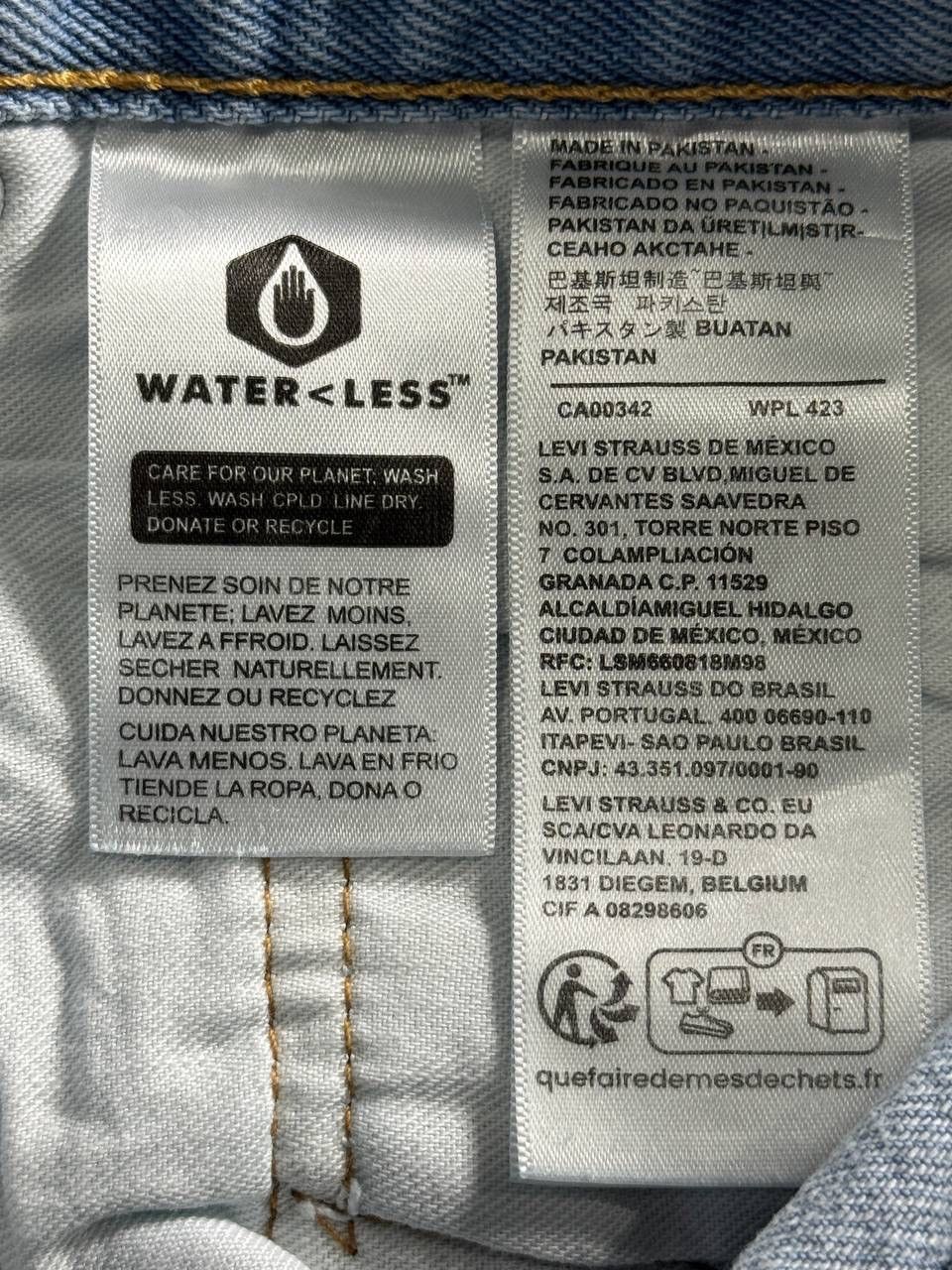 Levi's Levi’s 501 Thermodapt Jeans in Light Blue W40 L32 Size US 40 / EU 56 - 6 Thumbnail