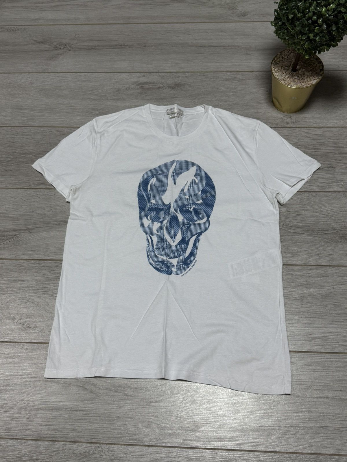 Alexander McQueen Alexander McQueen skull tee shirt abstract Size US XL / EU 56 / 4 - 3 Thumbnail