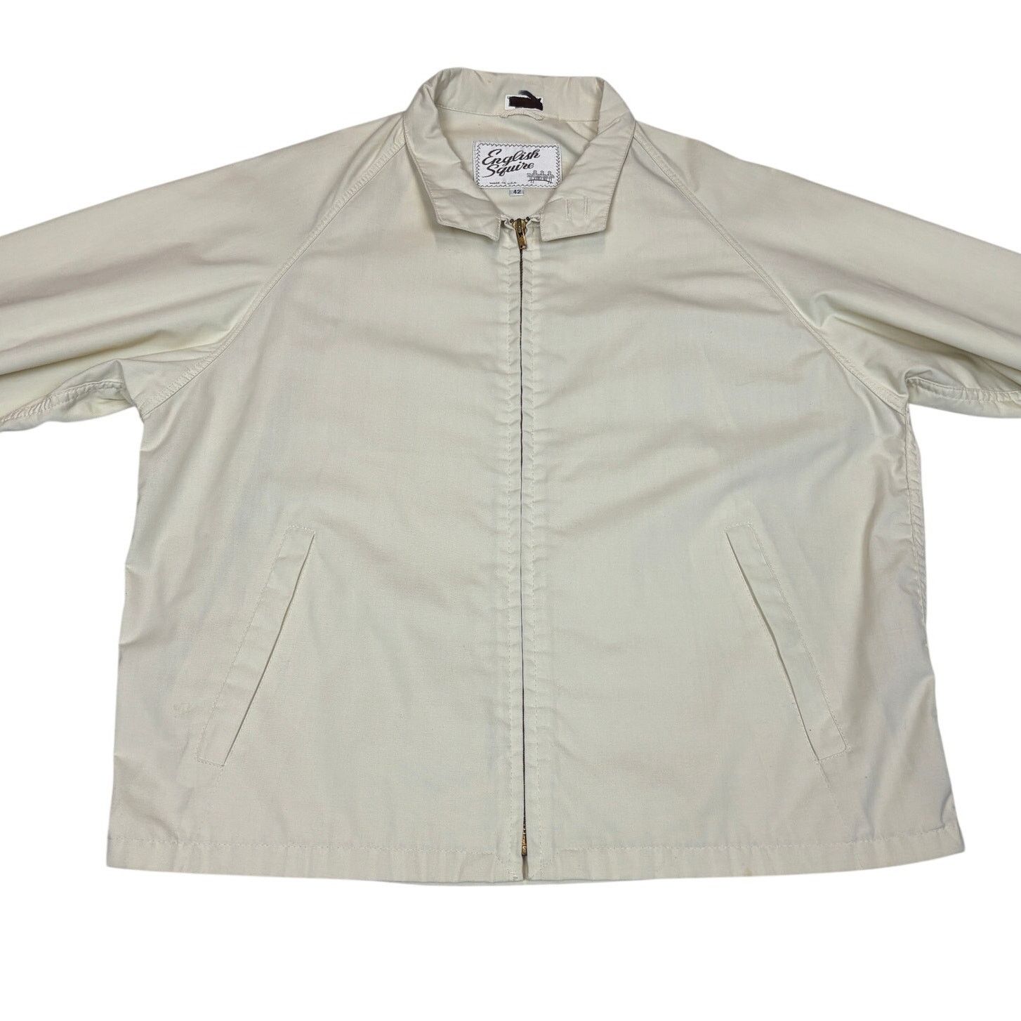 Vintage Vintage 70s English Squire Drizzler Zip Jacket Men's Large Size US L / EU 52-54 / 3 - 2 Thumbnail