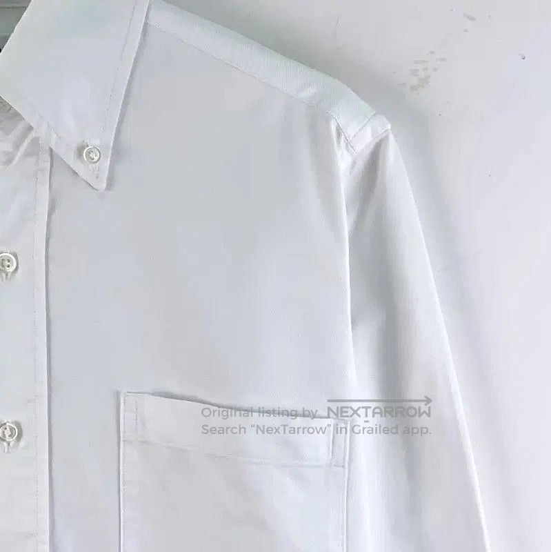 Thom Browne Thom Browne Women's White Cotton Shirt . Size XS / US 0-2 / IT 36-38 - 3 Thumbnail