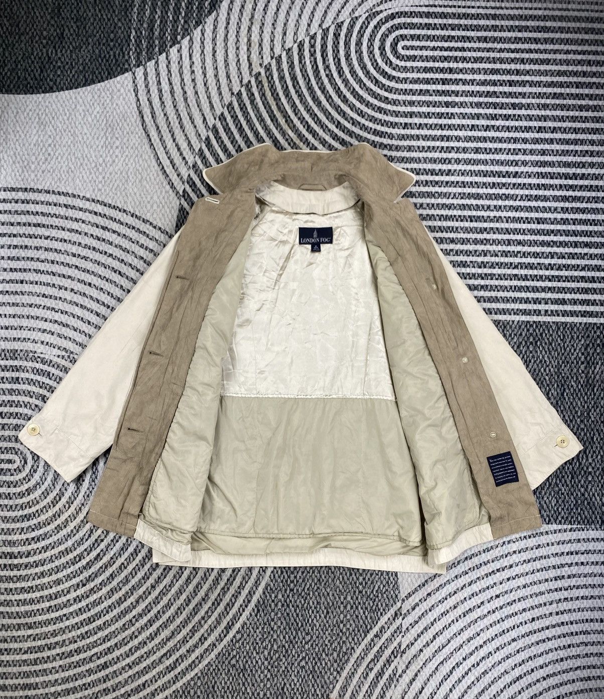London Fog London Fog Overcoat In Beige Jacket Size M / US 6-8 / IT 42-44 - 6 Thumbnail