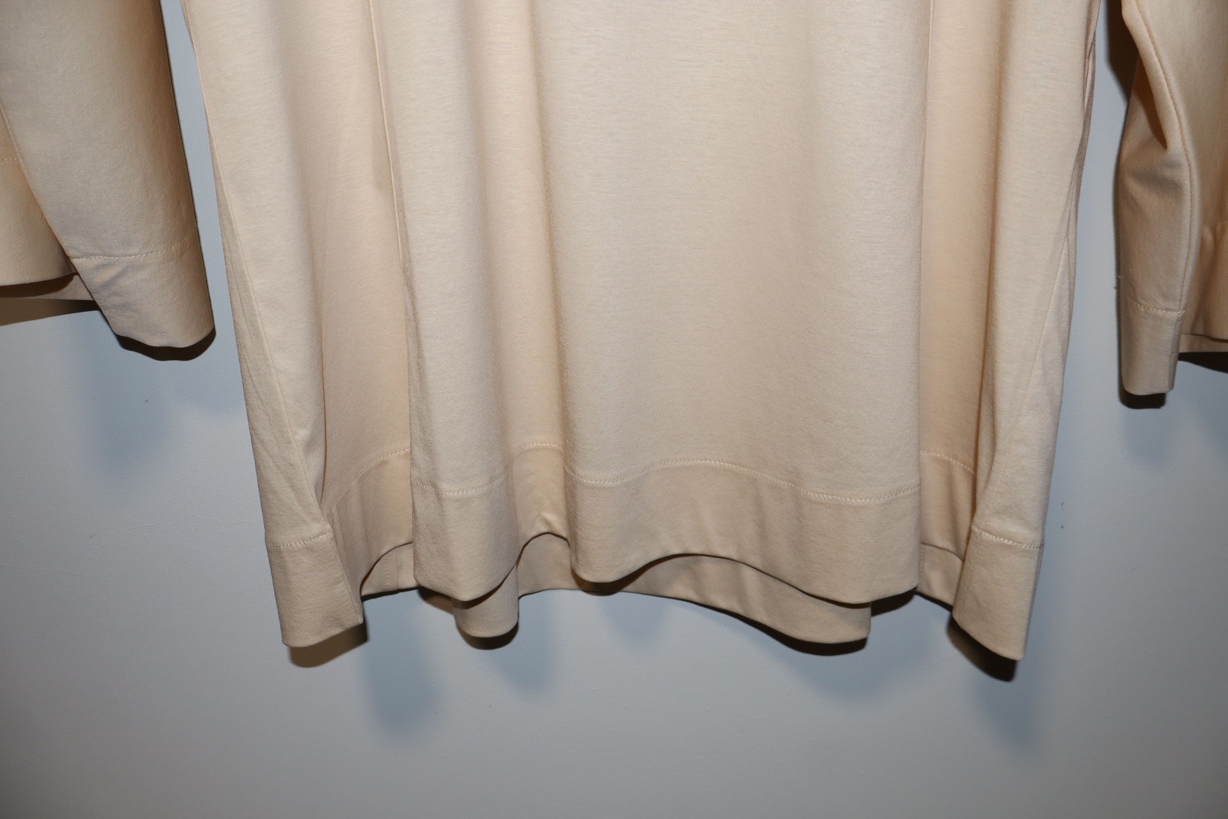 Lemaire Wooven cotton t-shirt Size XS / US 0-2 / IT 36-38 - 4 Thumbnail