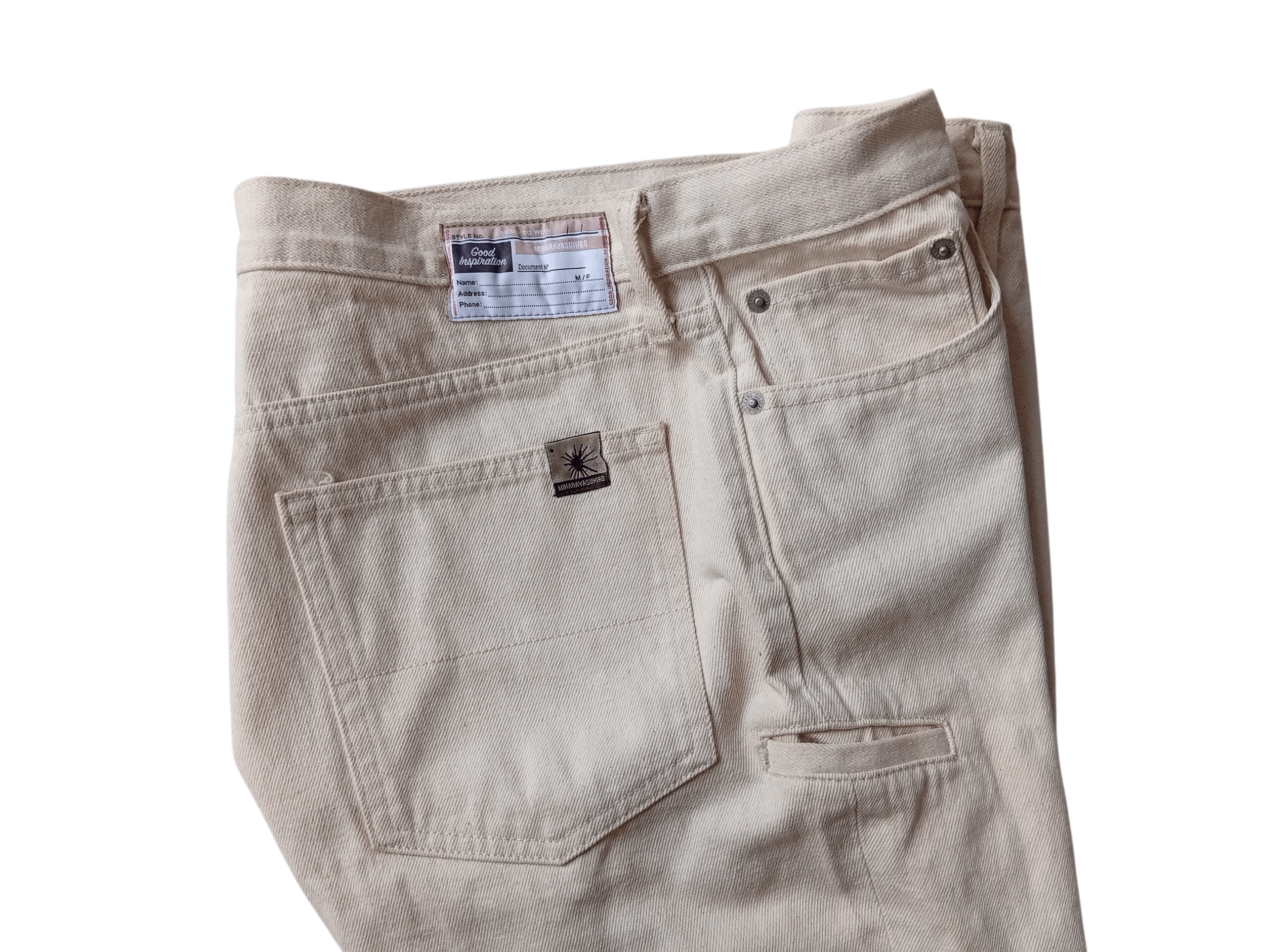 Maison MIHARA YASUHIRO Mihara Yasuhiro x Gu good inspiration jeans Size US 31 - 7 Thumbnail