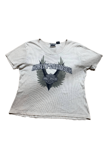 Harley Davidson Harley Davidson Big Y2K Logo Short Sleeve T-Shirt Size L Size L / US 10 / IT 46 - 1 Thumbnail