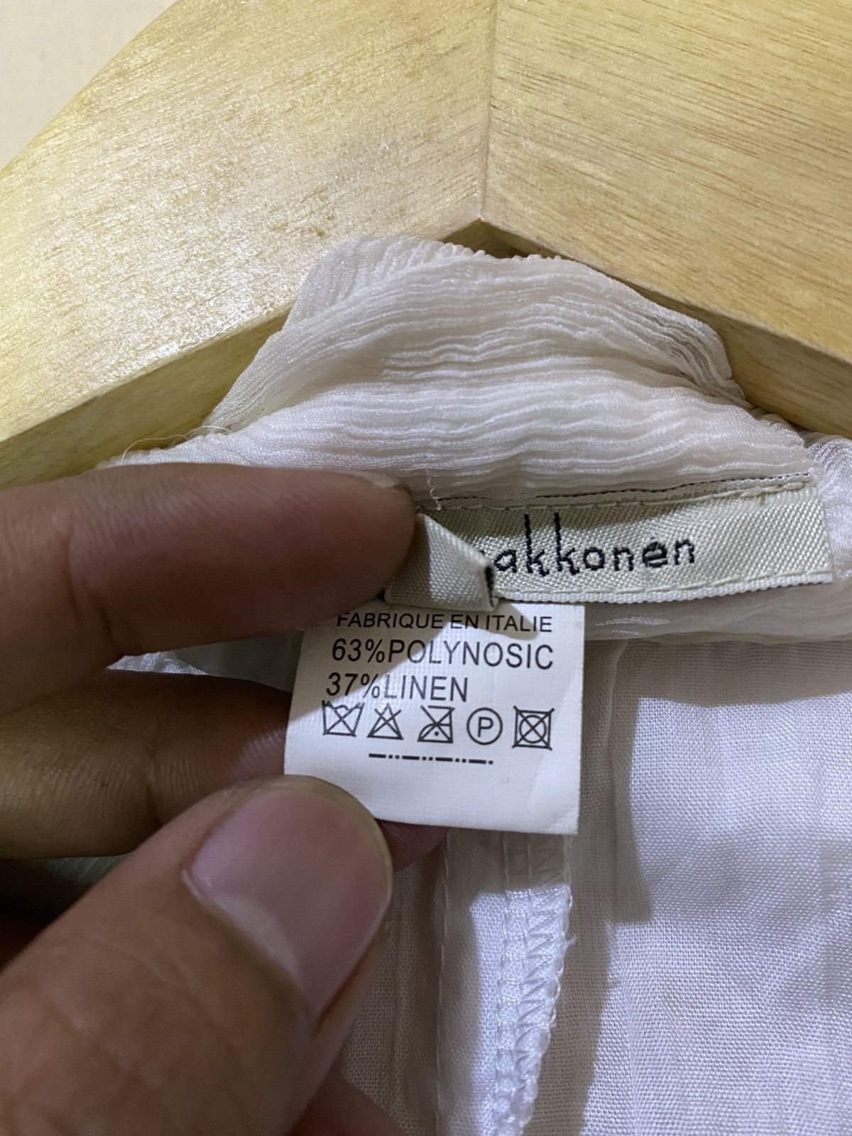 Japanese Brand 2000s Gothic Style by Tiina Laakkonen Italy Blouse Size XS / US 0-2 / IT 36-38 - 8 Thumbnail