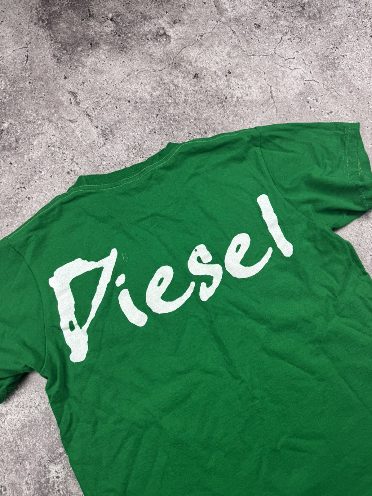 Diesel Vintage 90s Diesel Big logo t-shirt retro rare Y2K Japanesse Size US S / EU 44-46 / 1 - 5 Thumbnail