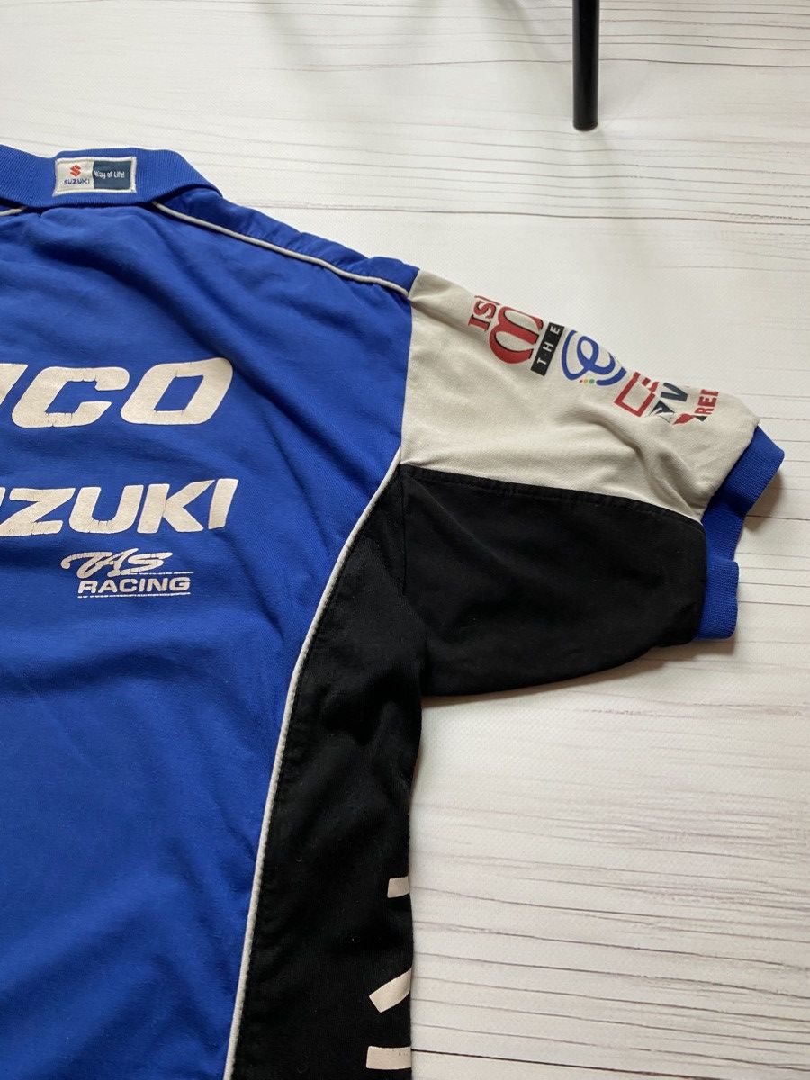 Vintage Vintage Suzuki moto racing tyco castrol polo t shirt jersey Size US M / EU 48-50 / 2 - 18 Thumbnail