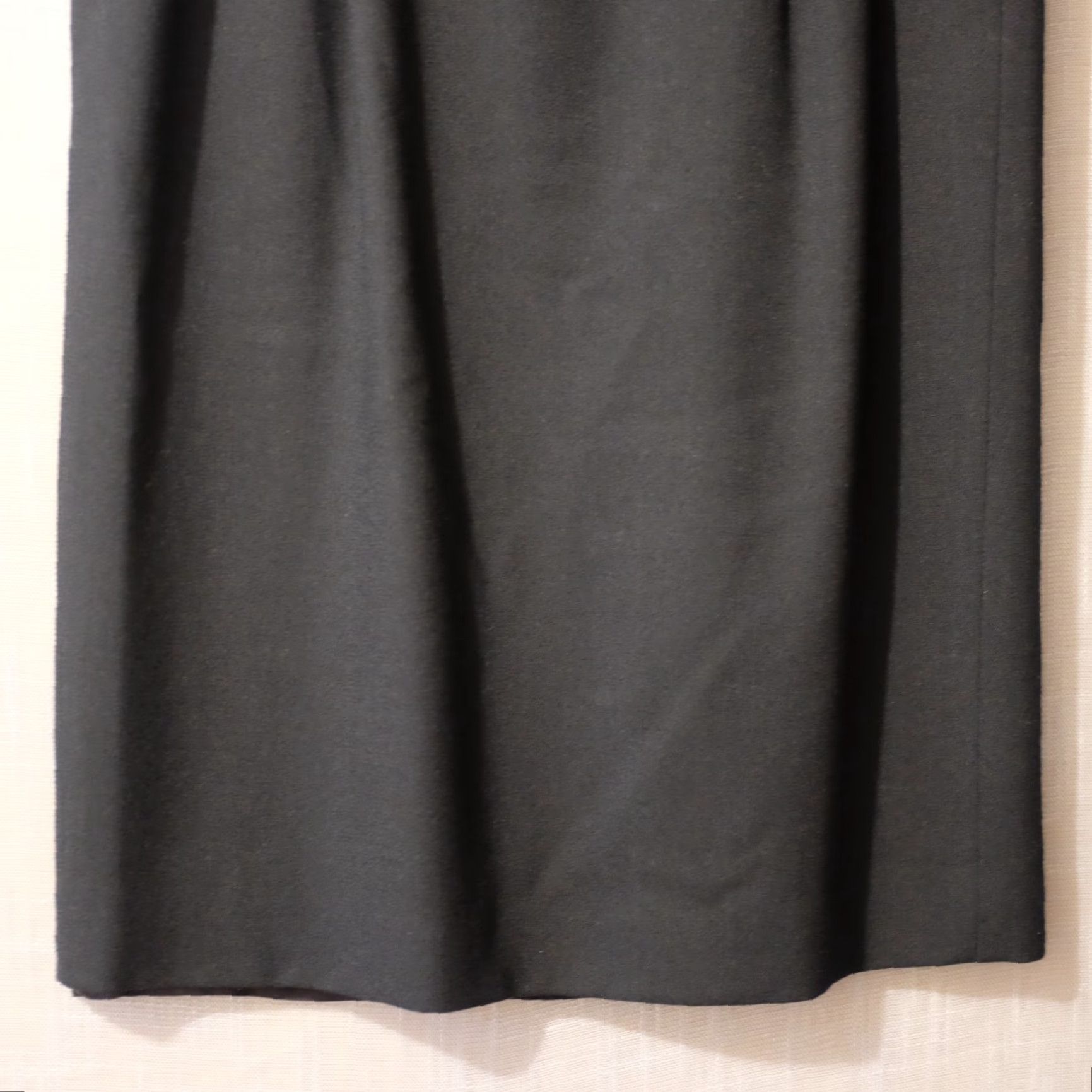 Talbots Talbots Petite 100% Wool Straight Pencil Skirt USA Lined Career Size 14 Black Midi Women Skirt Professional Size 36" / US 14 / IT 50 - 3 Thumbnail