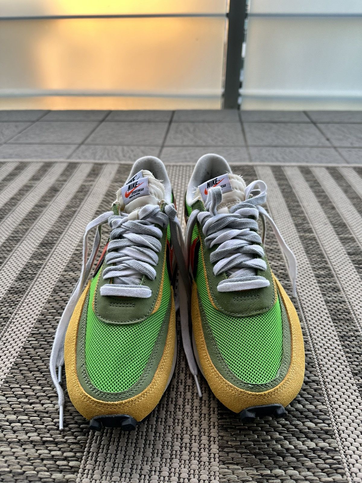 Nike Nike x Sacai LD Waffle Green Gusto Size 10 | Grailed