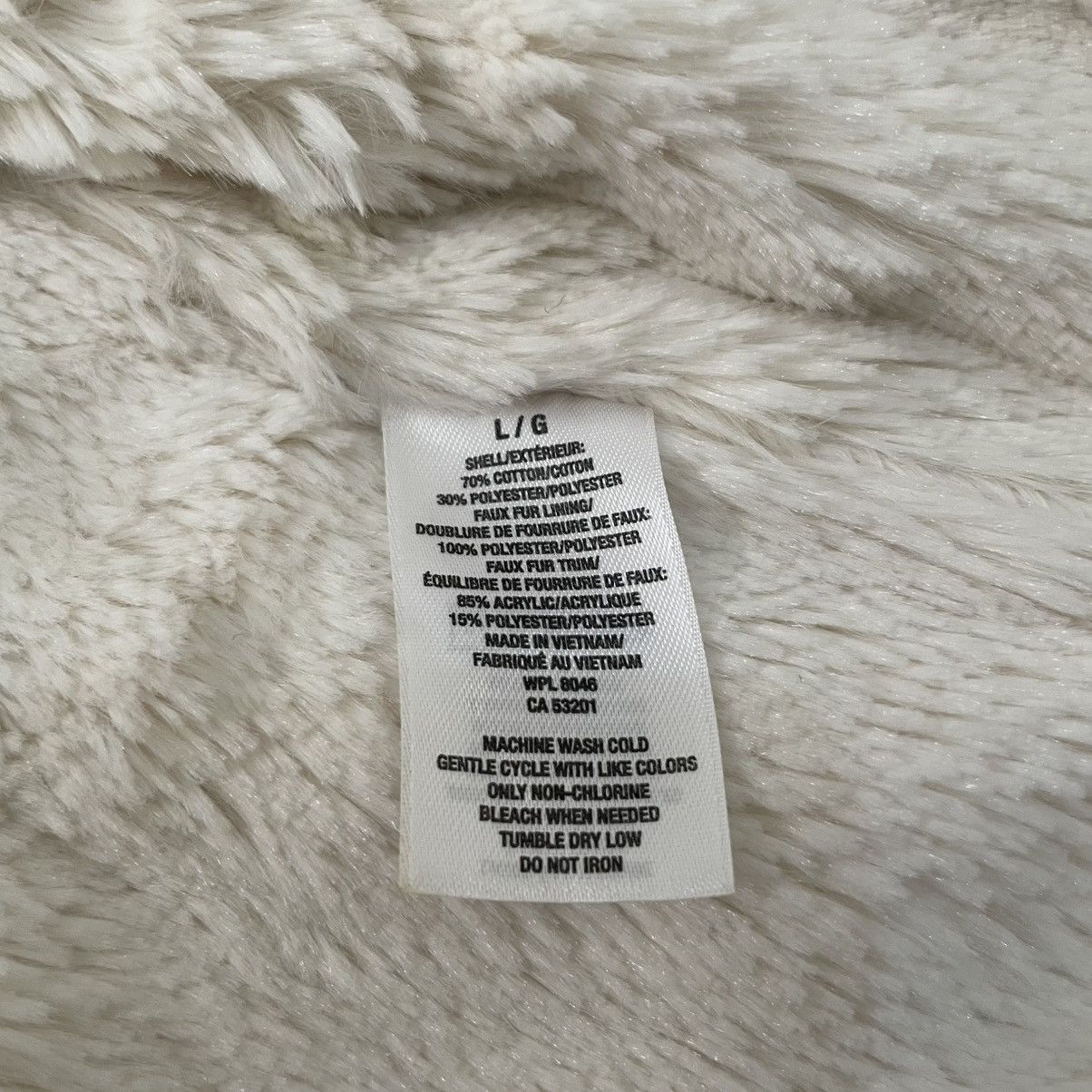 Japanese Brand Aeropostale Zip Fur Hoodie Abercrombie LGB GOA Vkei Style Size L / US 10 / IT 46 - 6 Thumbnail