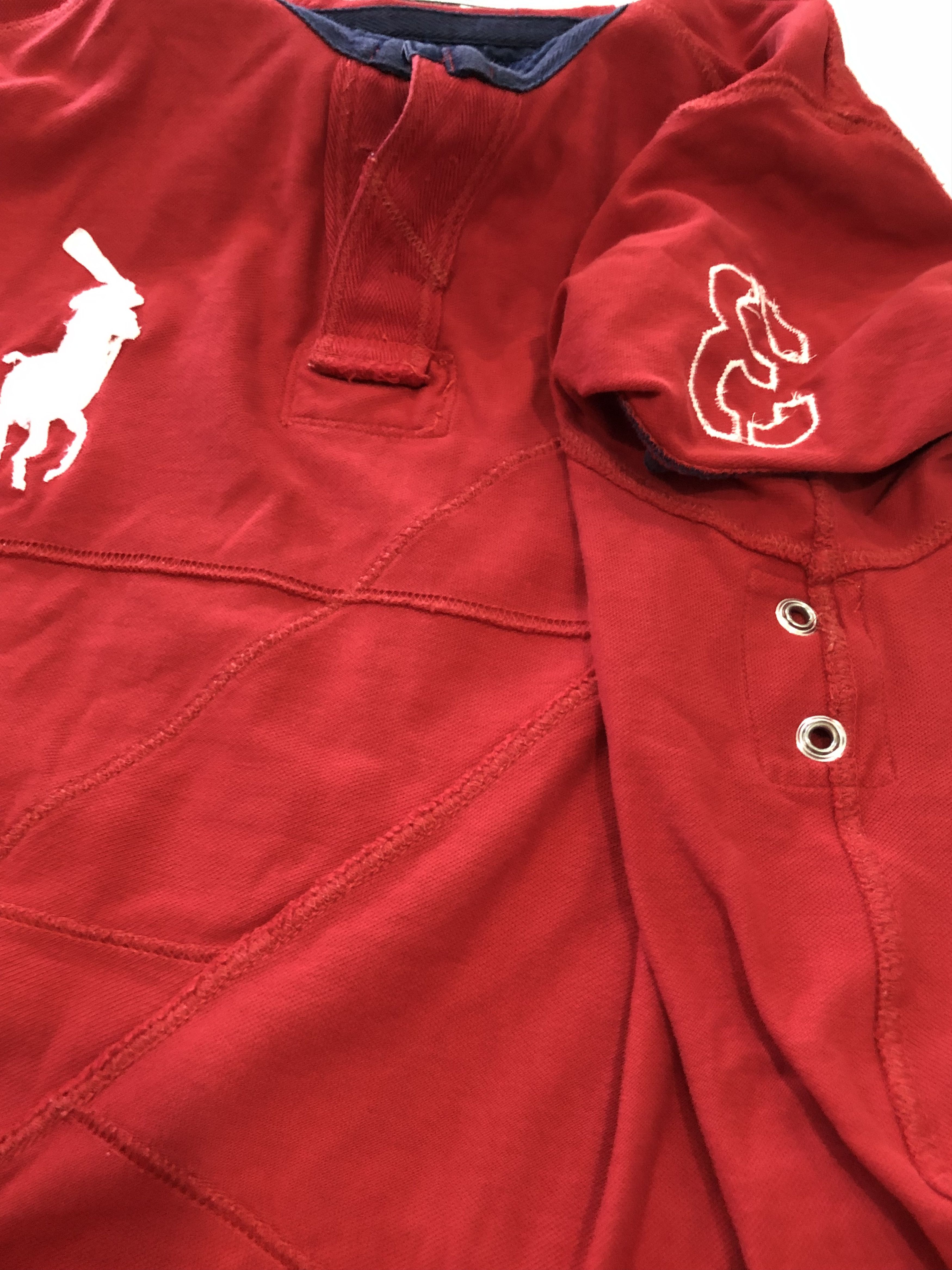 Designer × Polo Ralph Lauren × Vintage Vintage Polo Ralph Lauren Chief Keef Polo Shirt XL Size US XL / EU 56 / 4 - 12 Thumbnail
