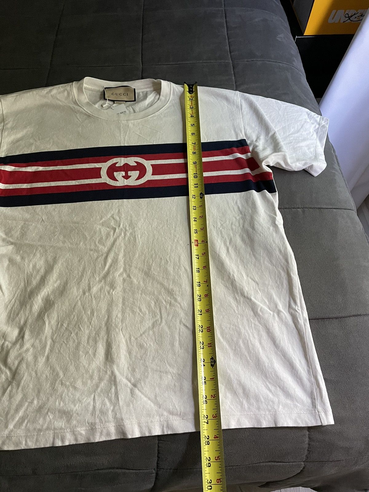 Gucci Gucci Red Navy GG Interlocking T Shirt Size US S / EU 44-46 / 1 - 4 Thumbnail