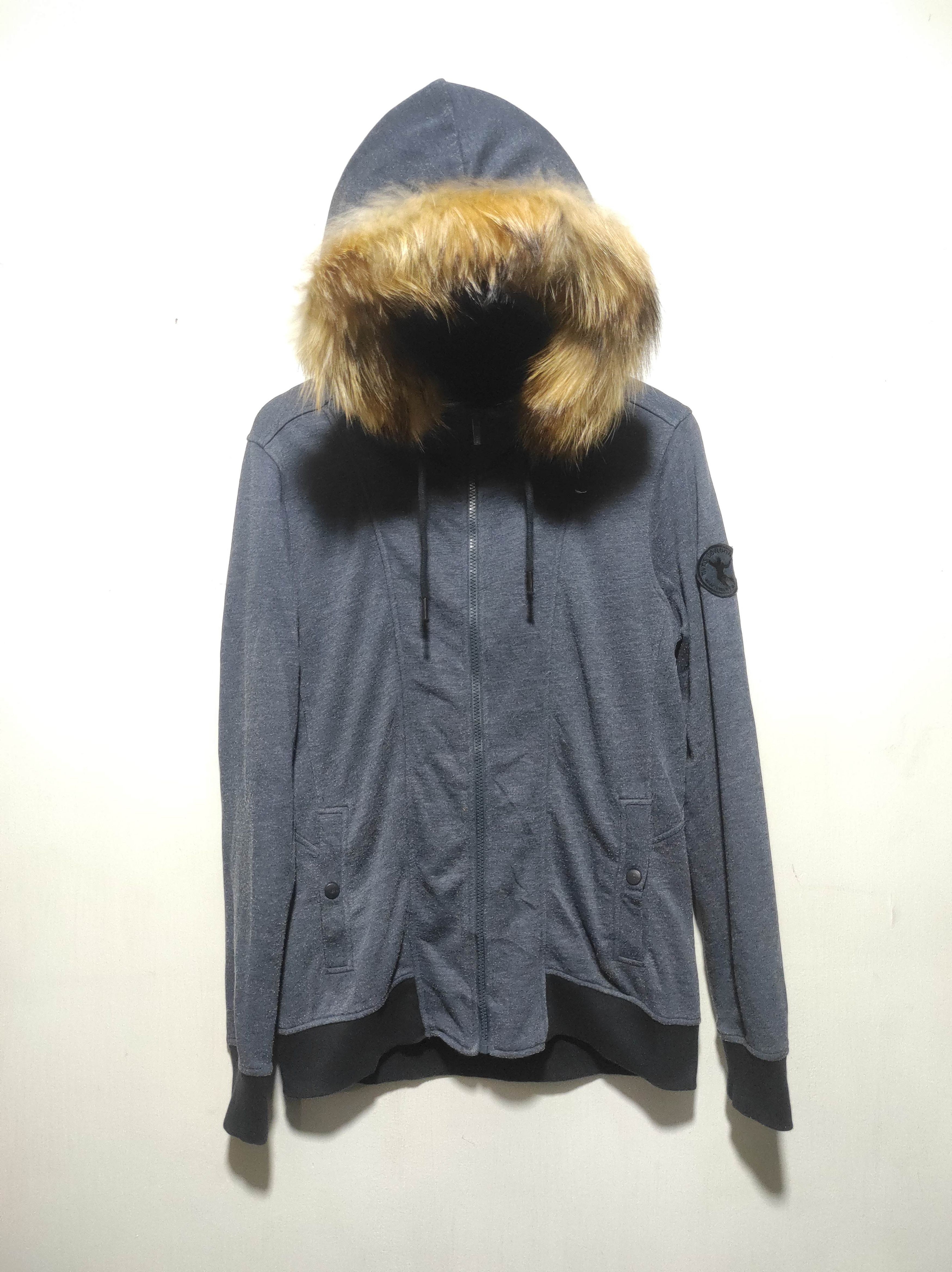 Hysteric Glamour Tate Double layer Zipper Fur Hoodie ifsixwasnine lgb style Size US M / EU 48-50 / 2 - 10 Thumbnail