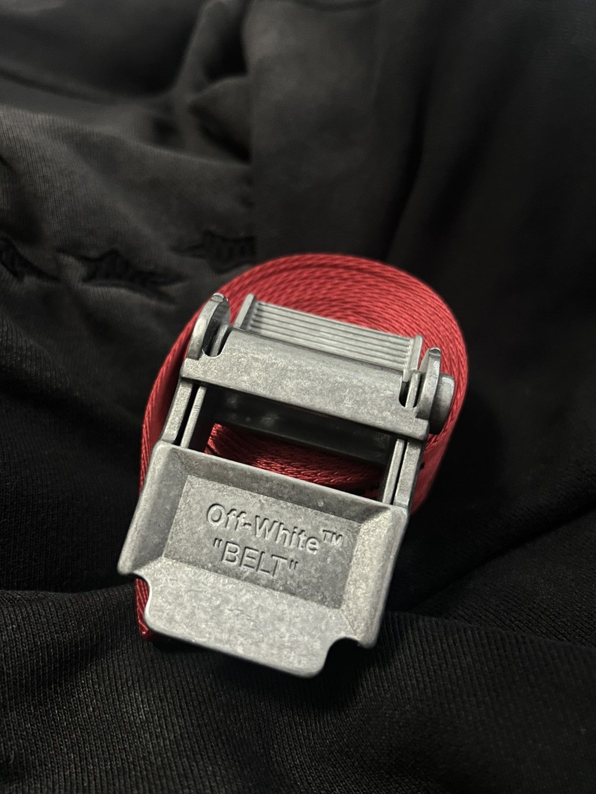 Off-White Off-White 2.0 Red Industrial Belt Size ONE SIZE - 1 Thumbnail