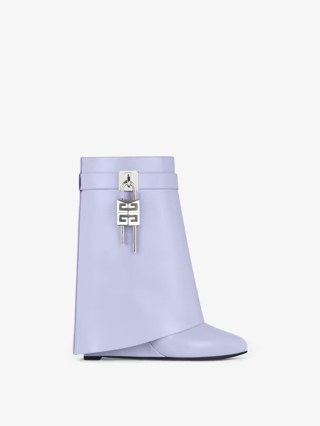 Givenchy o1w1db10525 Shark Lock Ankle Boots in Blue Size US 9 / IT 39 - 1 Thumbnail
