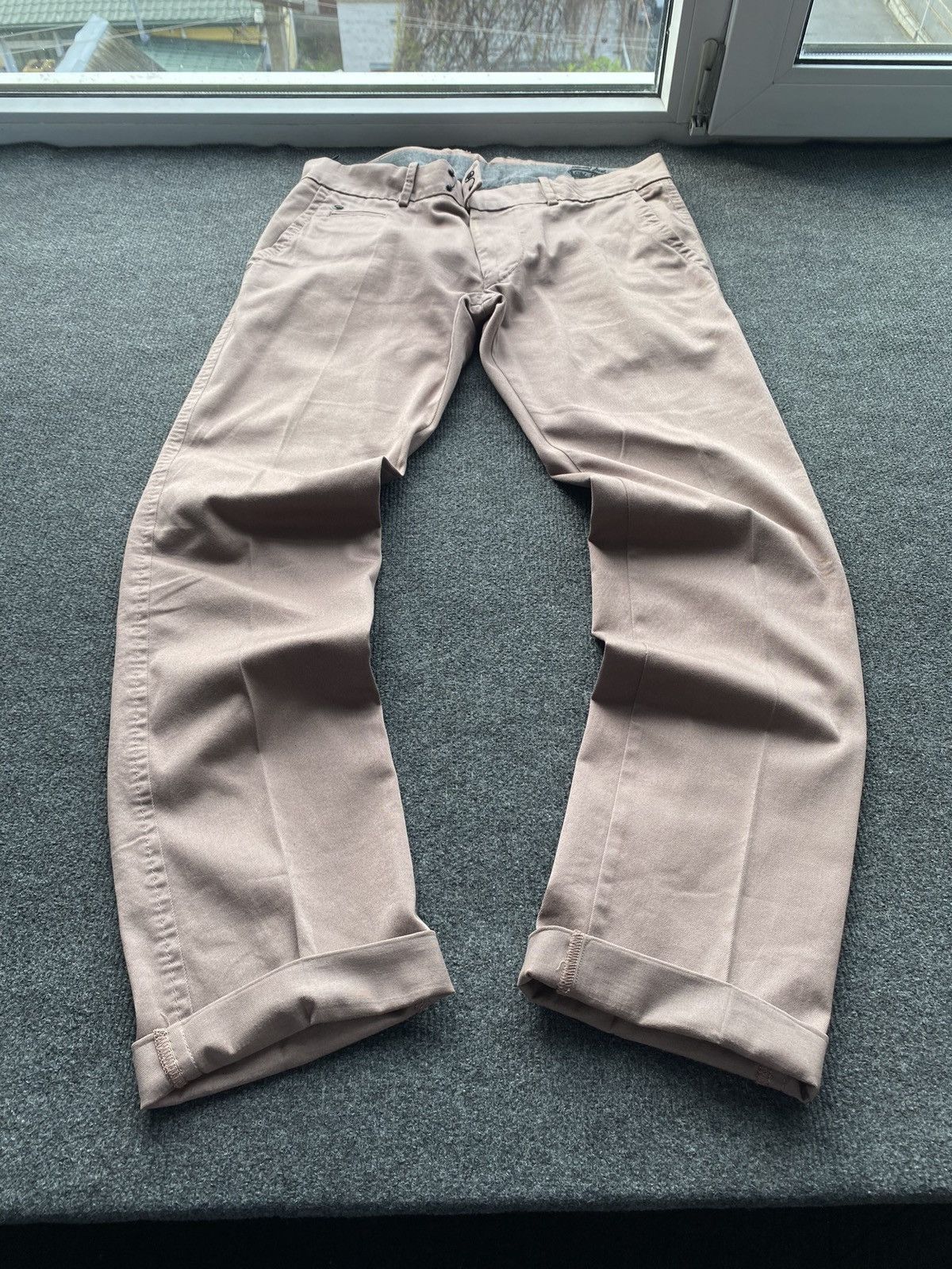 Diesel 🔥Opium Punk Diesel faded washed dress pants y2k goth emo Size US 31 - 1 Thumbnail