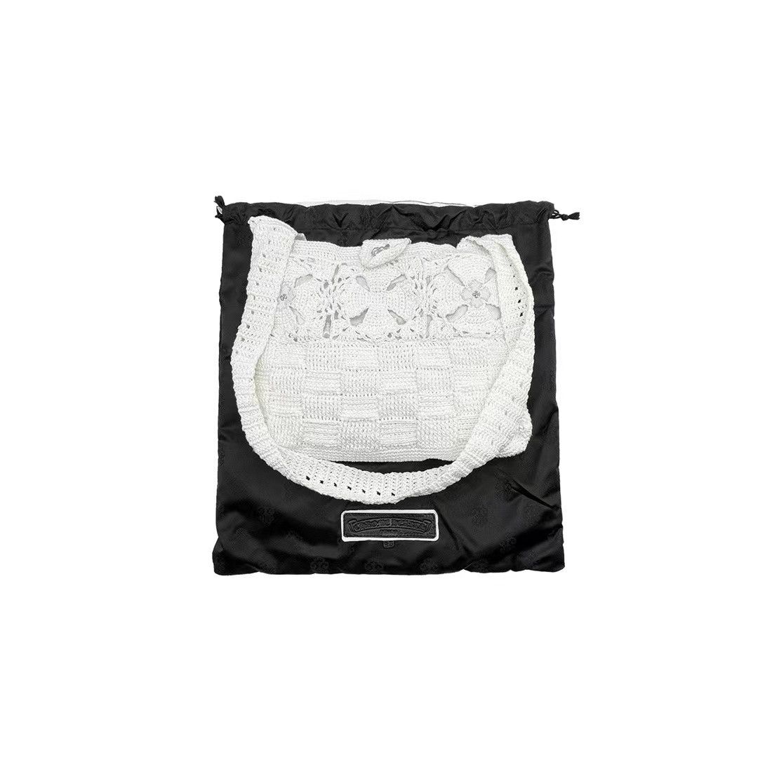 Chrome Hearts Chrome Hearts St Barth Cashmere Woven Satchel Size ONE SIZE - 5 Thumbnail