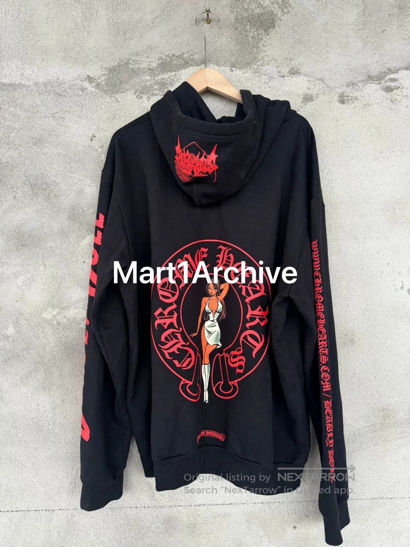 Chrome Hearts Chrome Hearts Deadly Doll Collab Hoodie. Size US XL / EU 56 / 4 - 1 Thumbnail