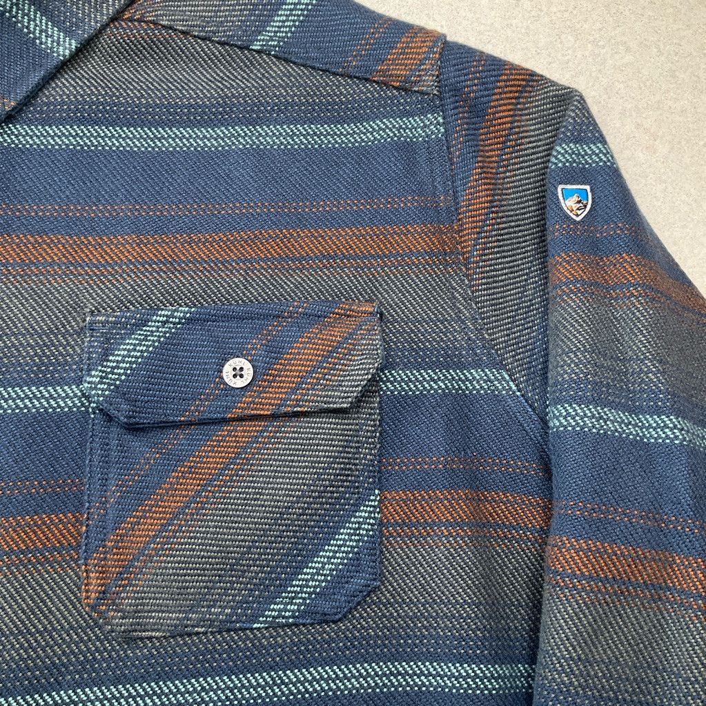Kuhl Kuhl Disordr Heavy Flannel Large Long Sleeve Spiced Rum Size US L / EU 52-54 / 3 - 3 Thumbnail