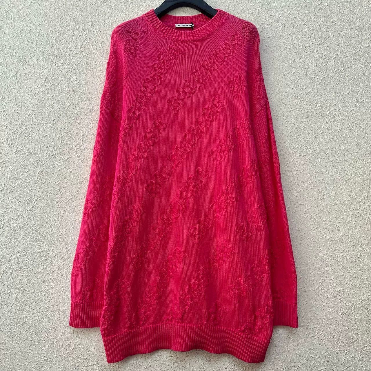 Balenciaga balenciaga 3d printed logo sweater Size S / US 4 / IT 40 - 1 Thumbnail