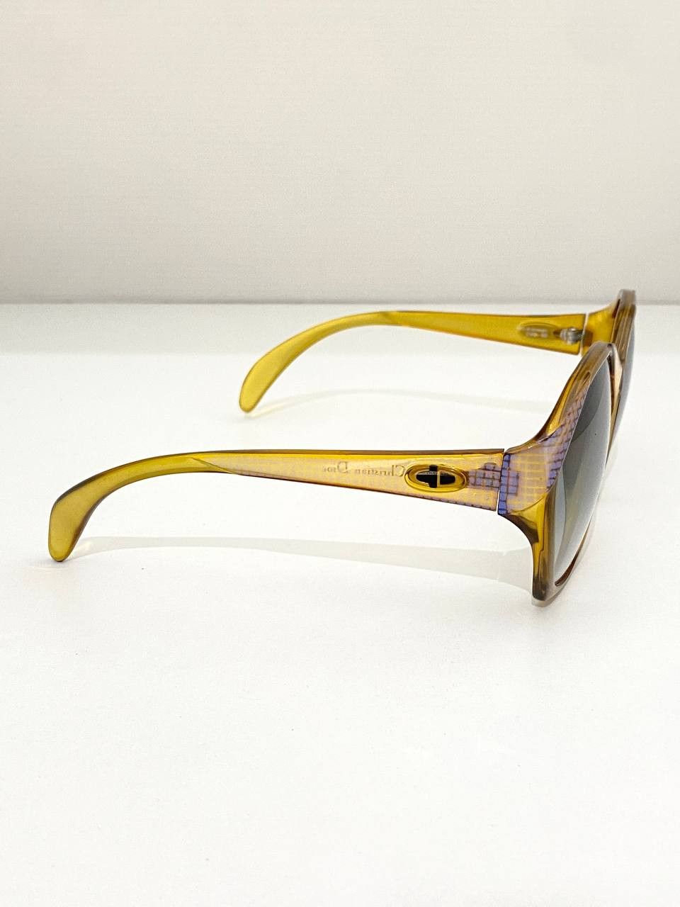 Dior Christian Dior CD Logo Oversized Retro Sunglasses Vintage Size ONE SIZE - 8 Thumbnail