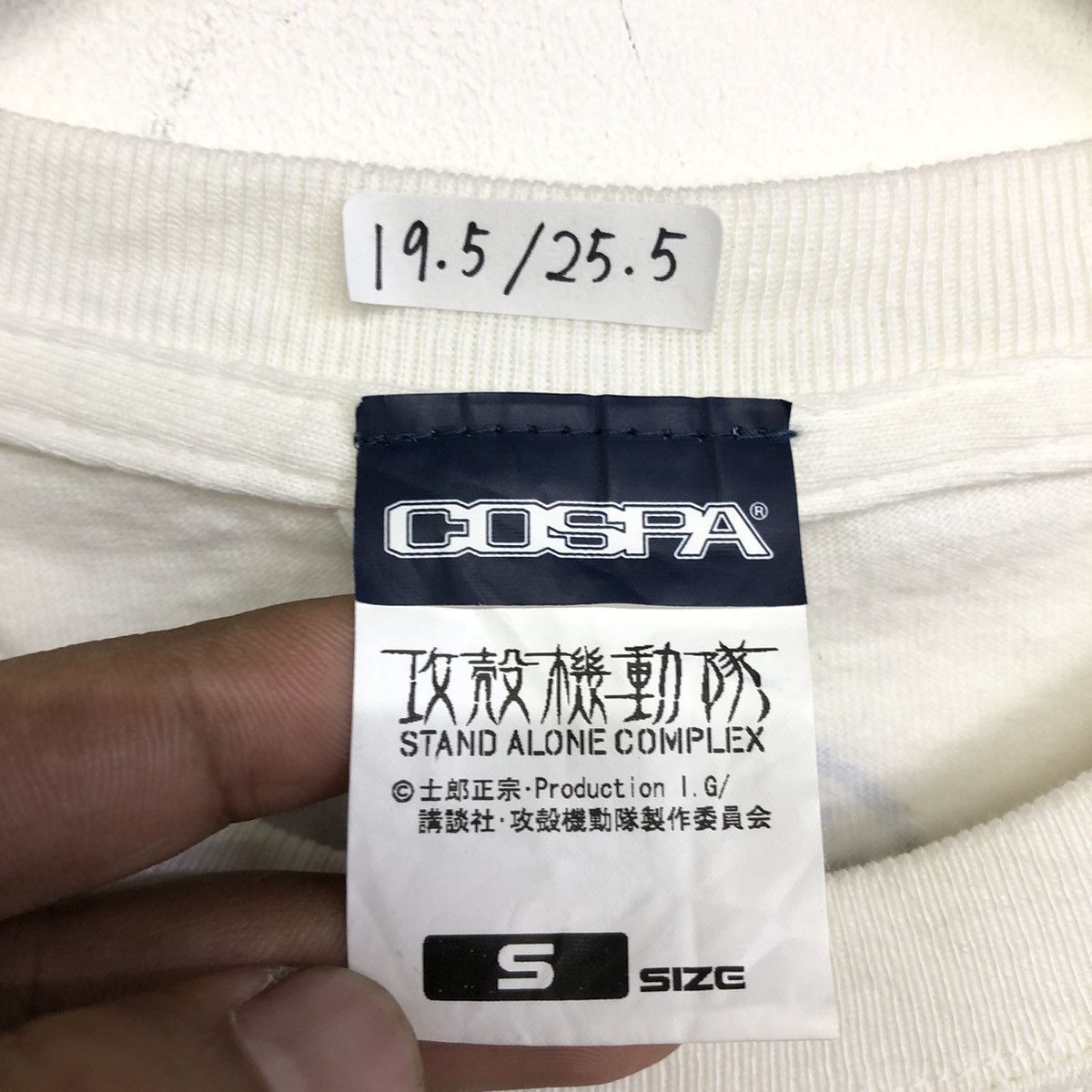 Anime Ghost In The Shell X Cospa Anime Movie Laughing Face Tee Size US S / EU 44-46 / 1 - 9 Thumbnail