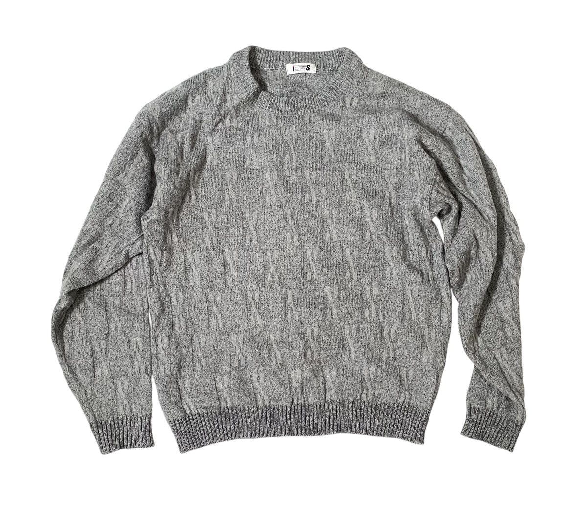 Issey Miyake Vintage issey sport knitted grey sweater Size US M / EU 48-50 / 2 - 1 Thumbnail
