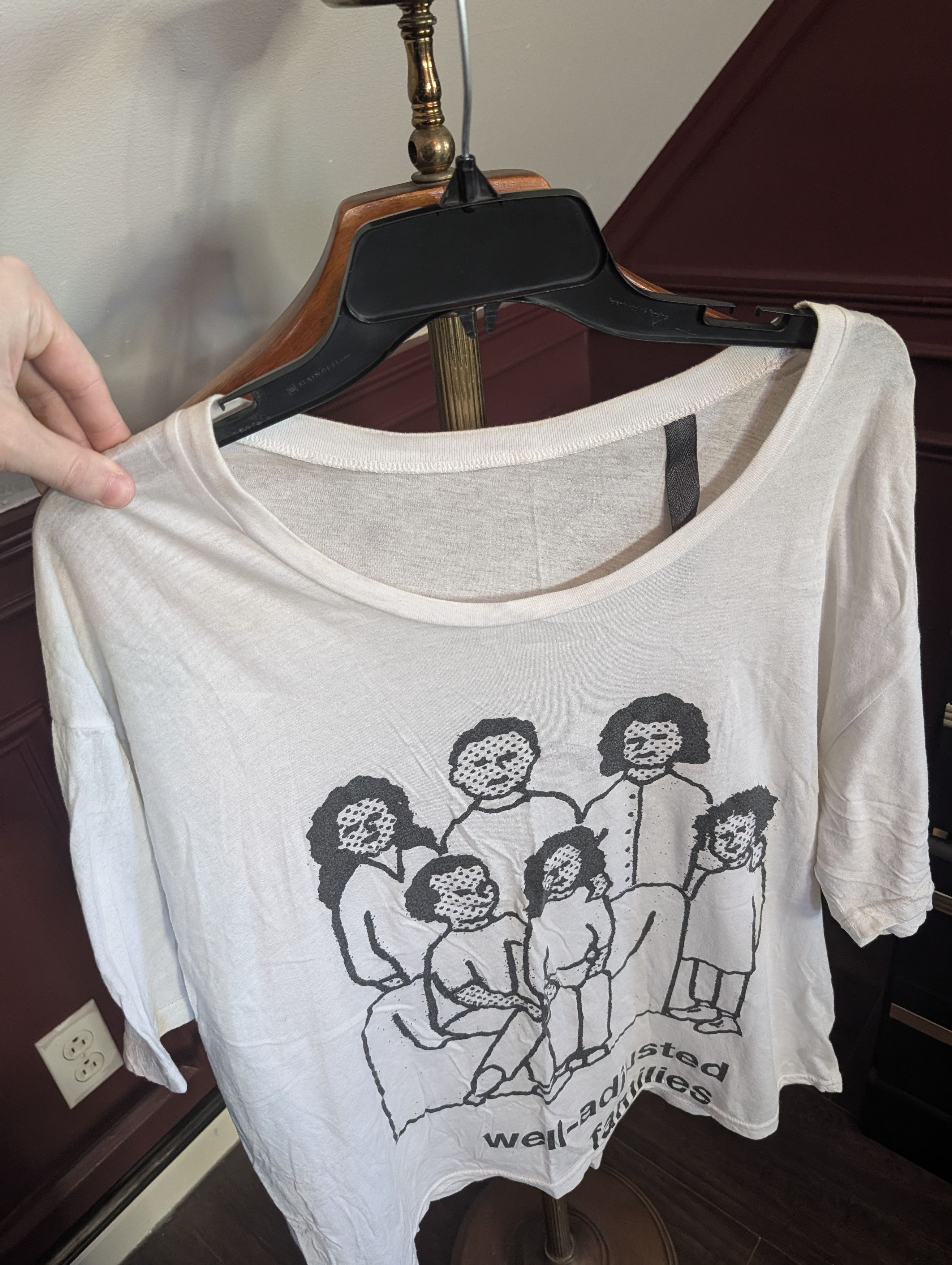 Enfants Riches Deprimes 1-OF-1 EARLY Well Adjusted Families graphic thin t-shirt Size US M / EU 48-50 / 2 - 2 Thumbnail