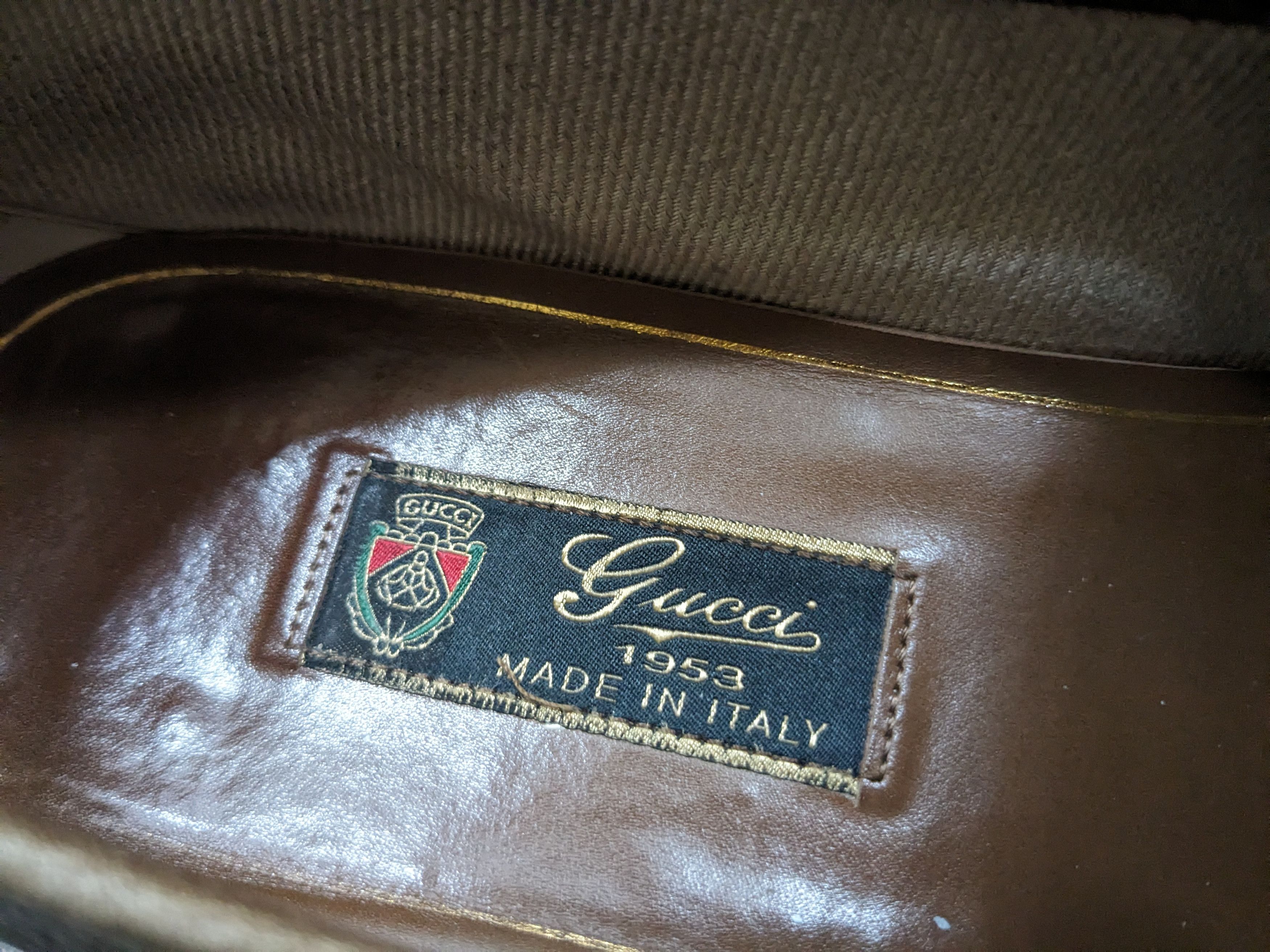 Gucci Gucci Horsebit Loafers Brown Leather Size 11 Italy Slip On Size US 11 / EU 44 - 10 Thumbnail