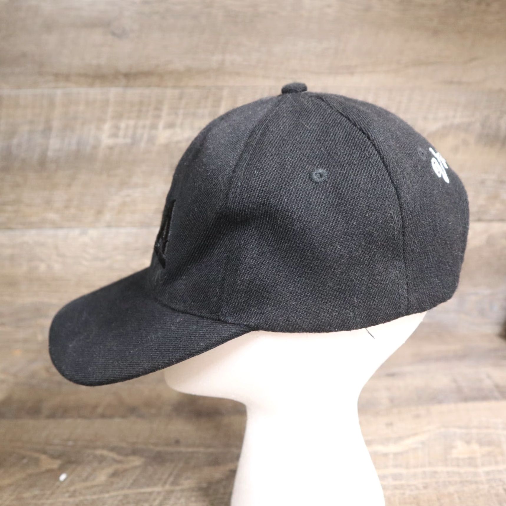 Vintage Virginia VA State Solid Black Hat Adult Adjustable Strapback Baseball Cap Size ONE SIZE - 5 Thumbnail