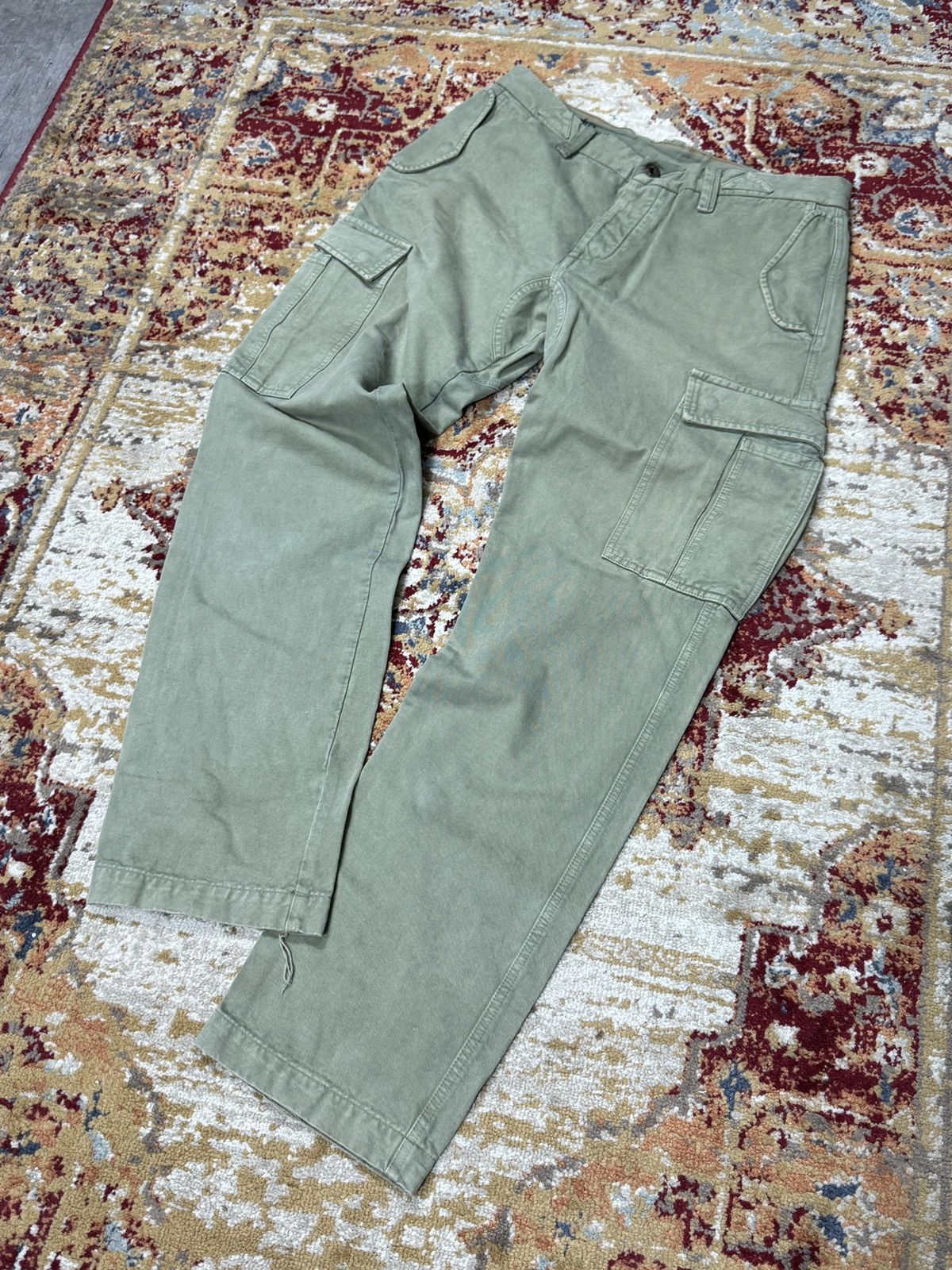 Japanese Brand Vintage Junya Watanabe Balenciaga Style Bondage Cargo Pants Size US 36 / EU 52 - 1 Thumbnail