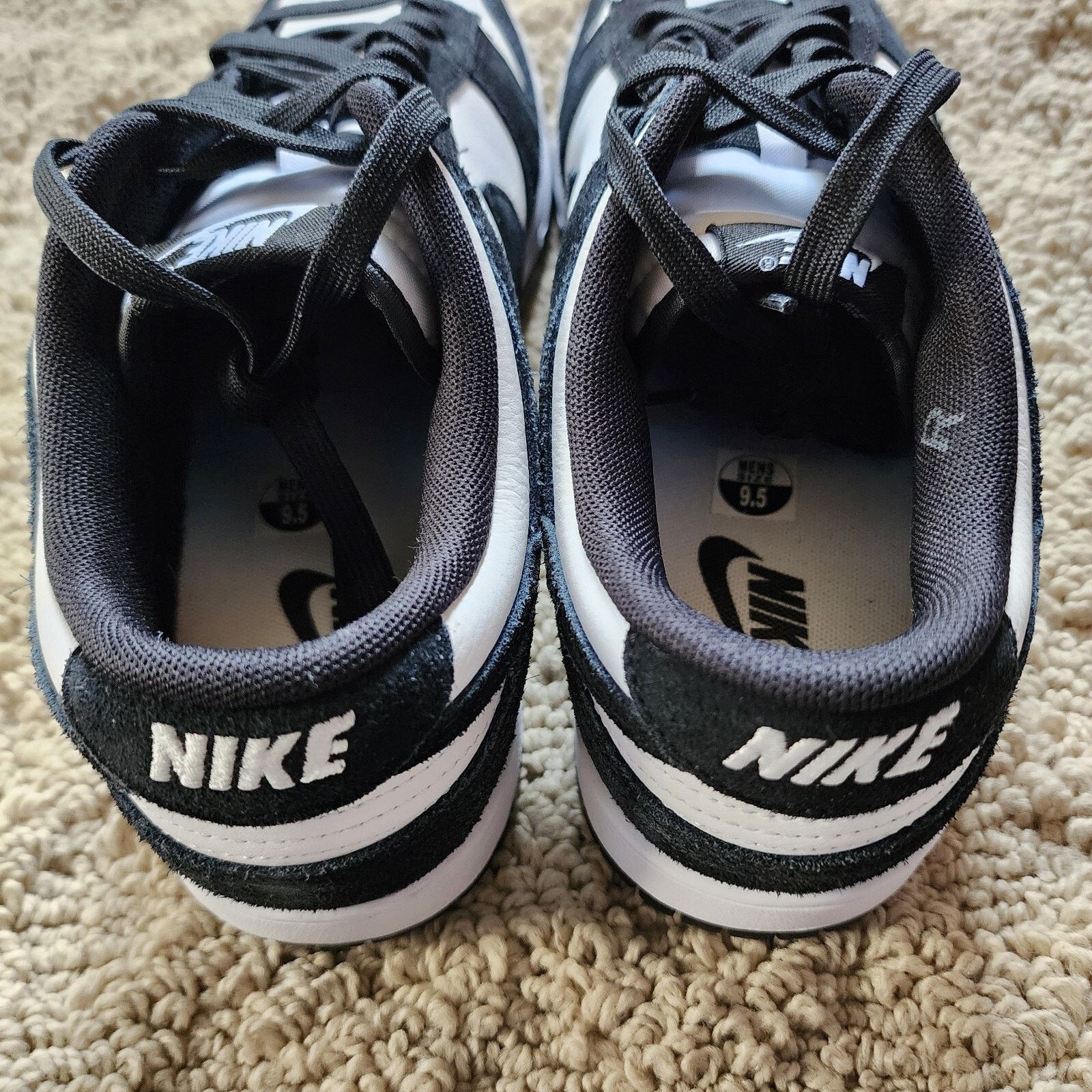 Nike Nike Dunk Low SE Suede Panda Brand New Sz 9.5 Size US 9.5 / EU 42-43 - 6 Thumbnail