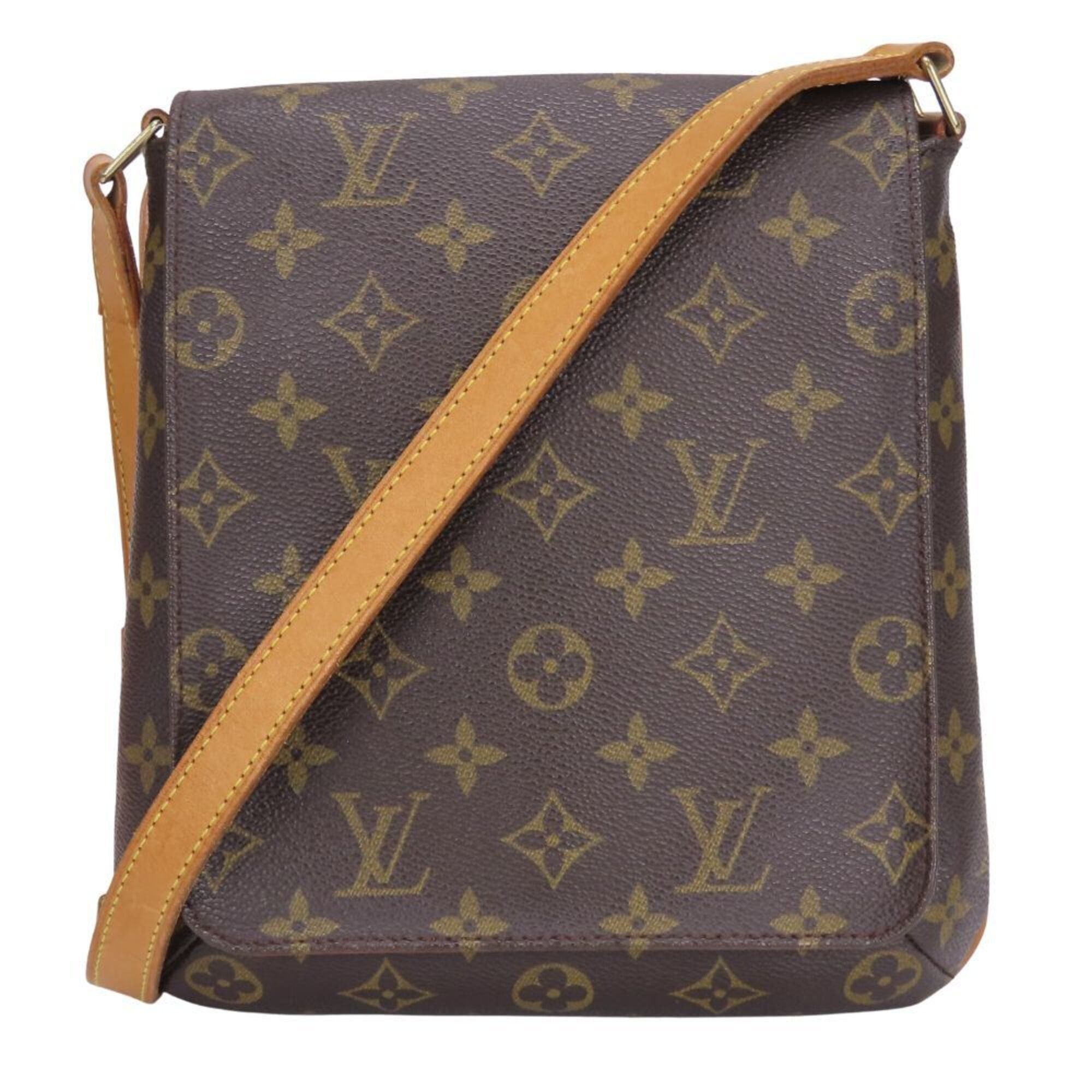 Louis Vuitton Louis Vuitton Musette Salsa Short Shoulder Bag M51258 Monogram Brown Women's LOUIS VUITTON Size ONE SIZE - 1 Thumbnail