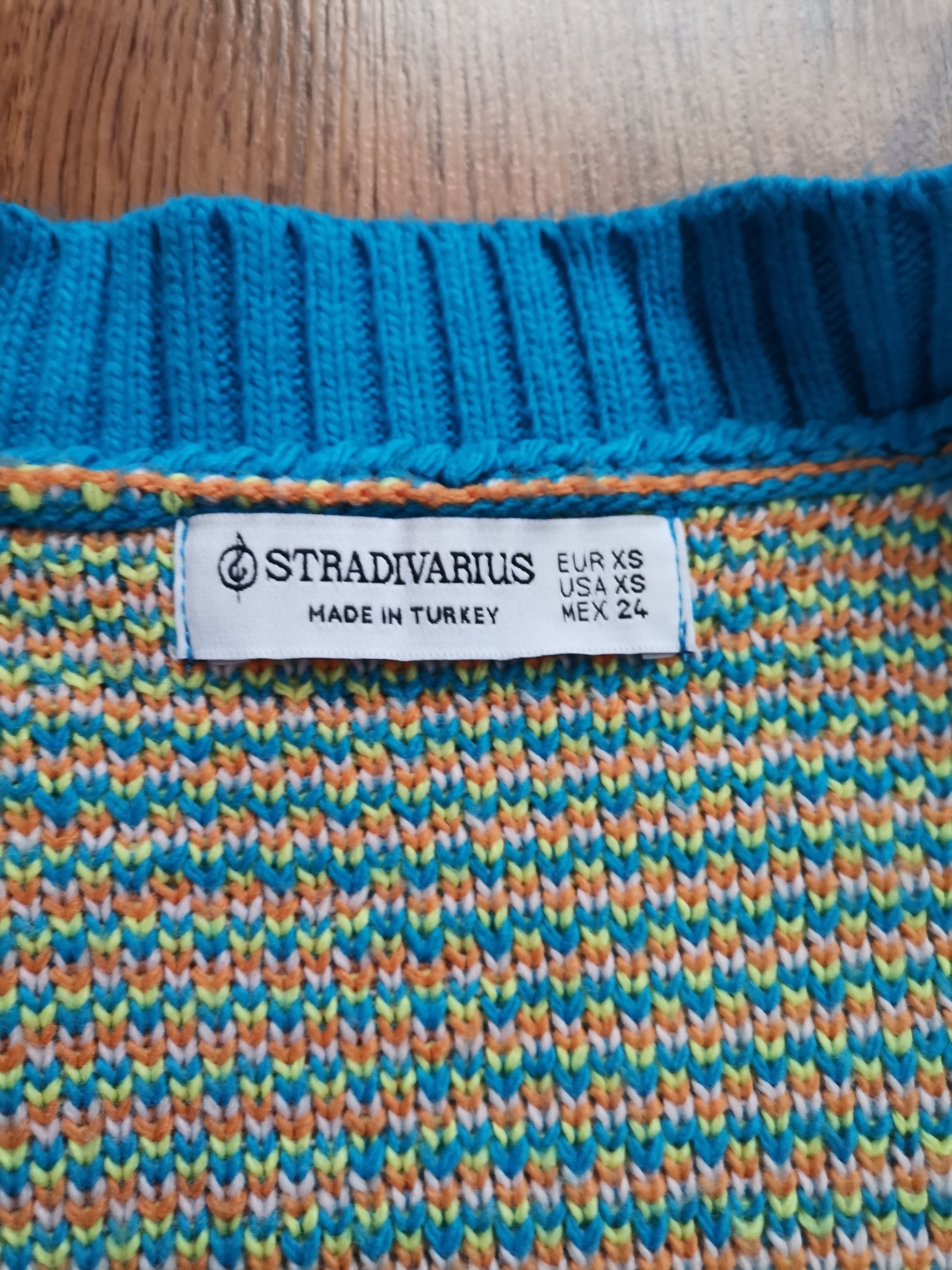 Stradivarius Stradivarius Women's Abstract Sweater Size XS / US 0-2 / IT 36-38 - 3 Thumbnail