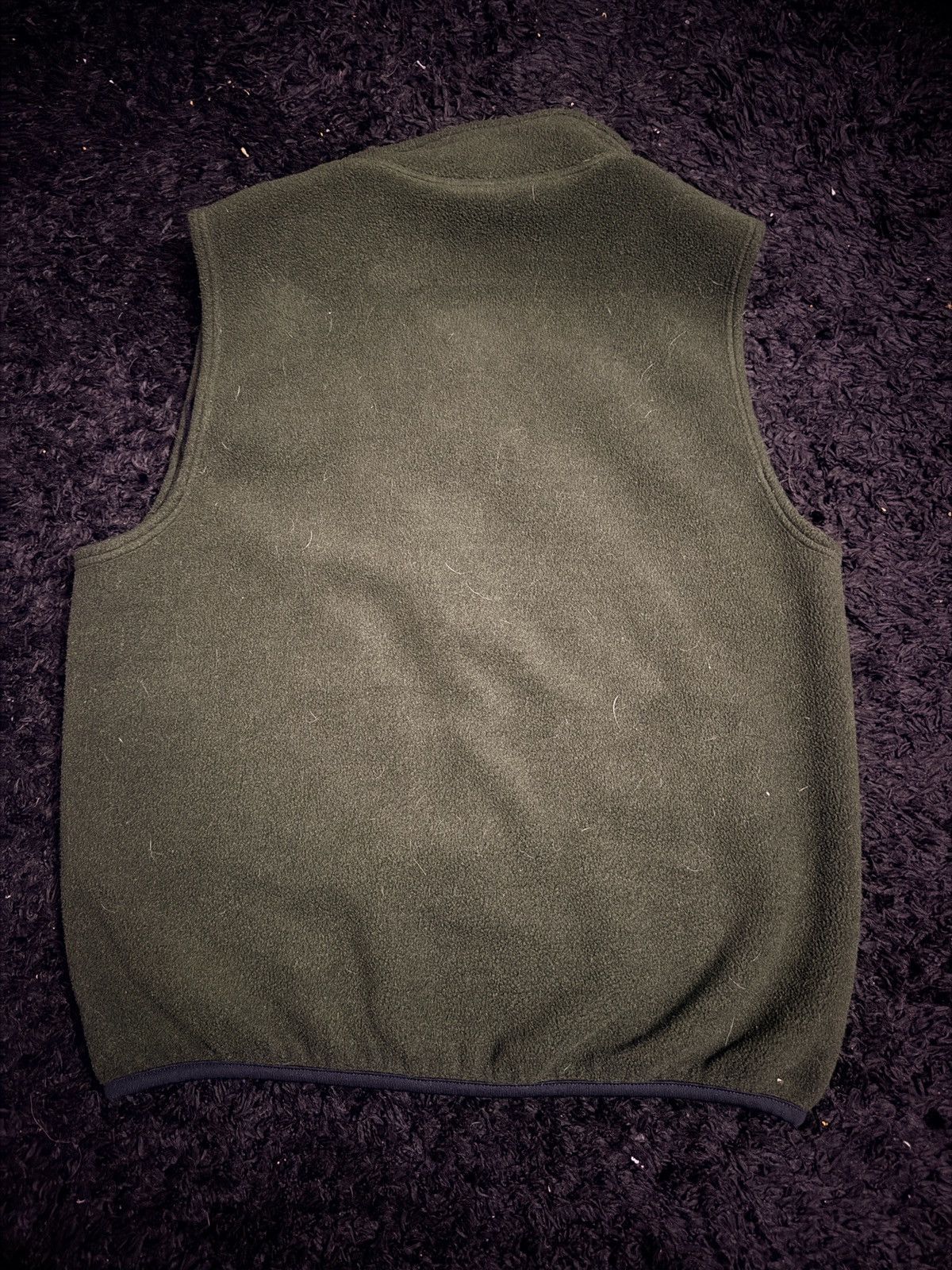 Russell Athletic Vintage Russell Athletic Mens Fleece Vest Forest Green Large Size US L / EU 52-54 / 3 - 2 Thumbnail