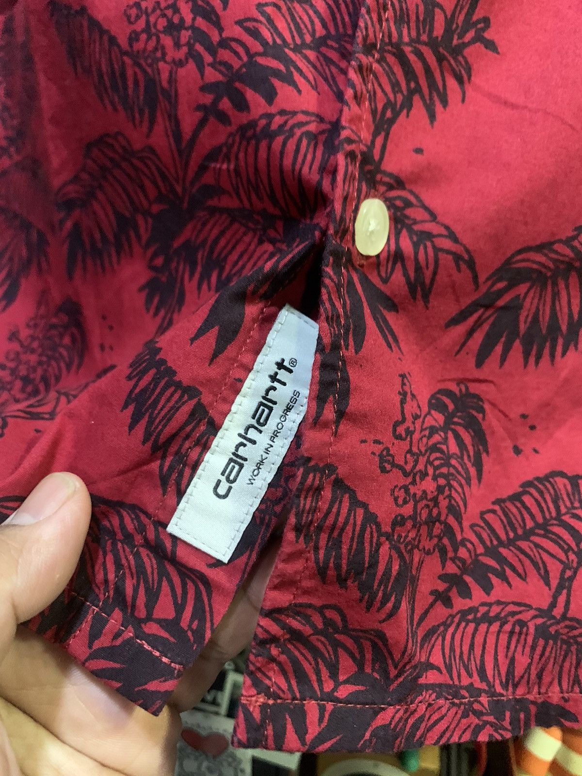 Carhartt Wip CARHARTT “S/S RON GHETTO PALM” Shirt Size US S / EU 44-46 / 1 - 7 Thumbnail