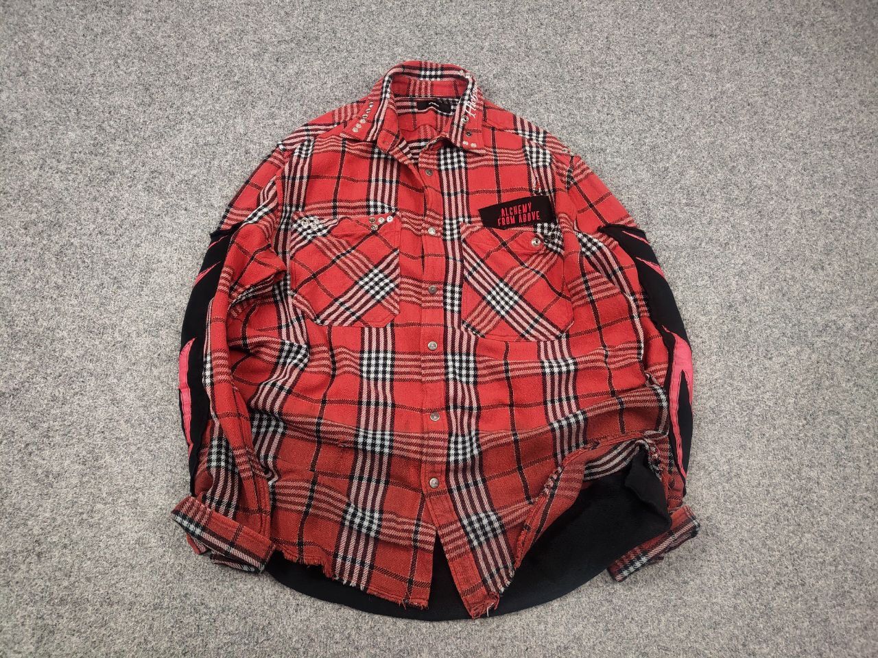 Diesel Diesel alchemy from above Distressed Plaid Flannel Shirt Size US M / EU 48-50 / 2 - 2 Thumbnail