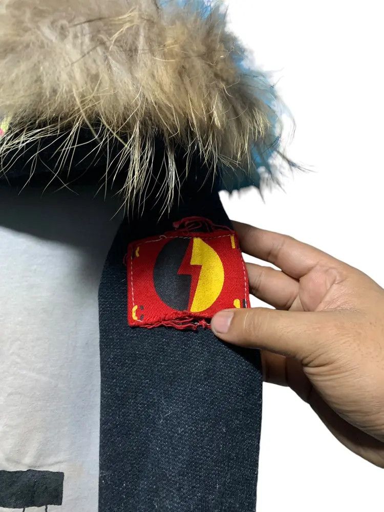 Rolland Berry Colur RBC reconstructed faux fur hoodie LBG style Size US S / EU 44-46 / 1 - 9 Thumbnail